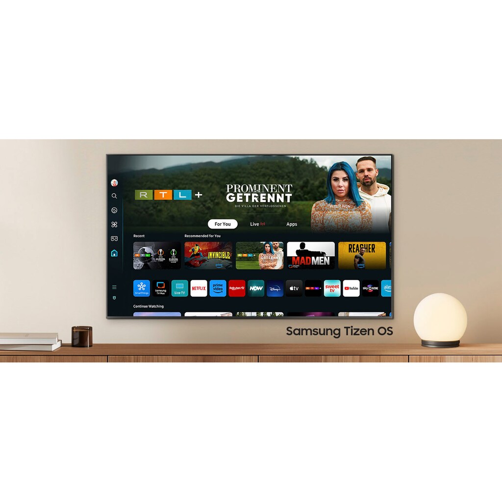 Samsung QLED-Fernseher »GQ43QN90DAT«, 108 cm/43 Zoll, 4K Ultra HD, Smart-TV