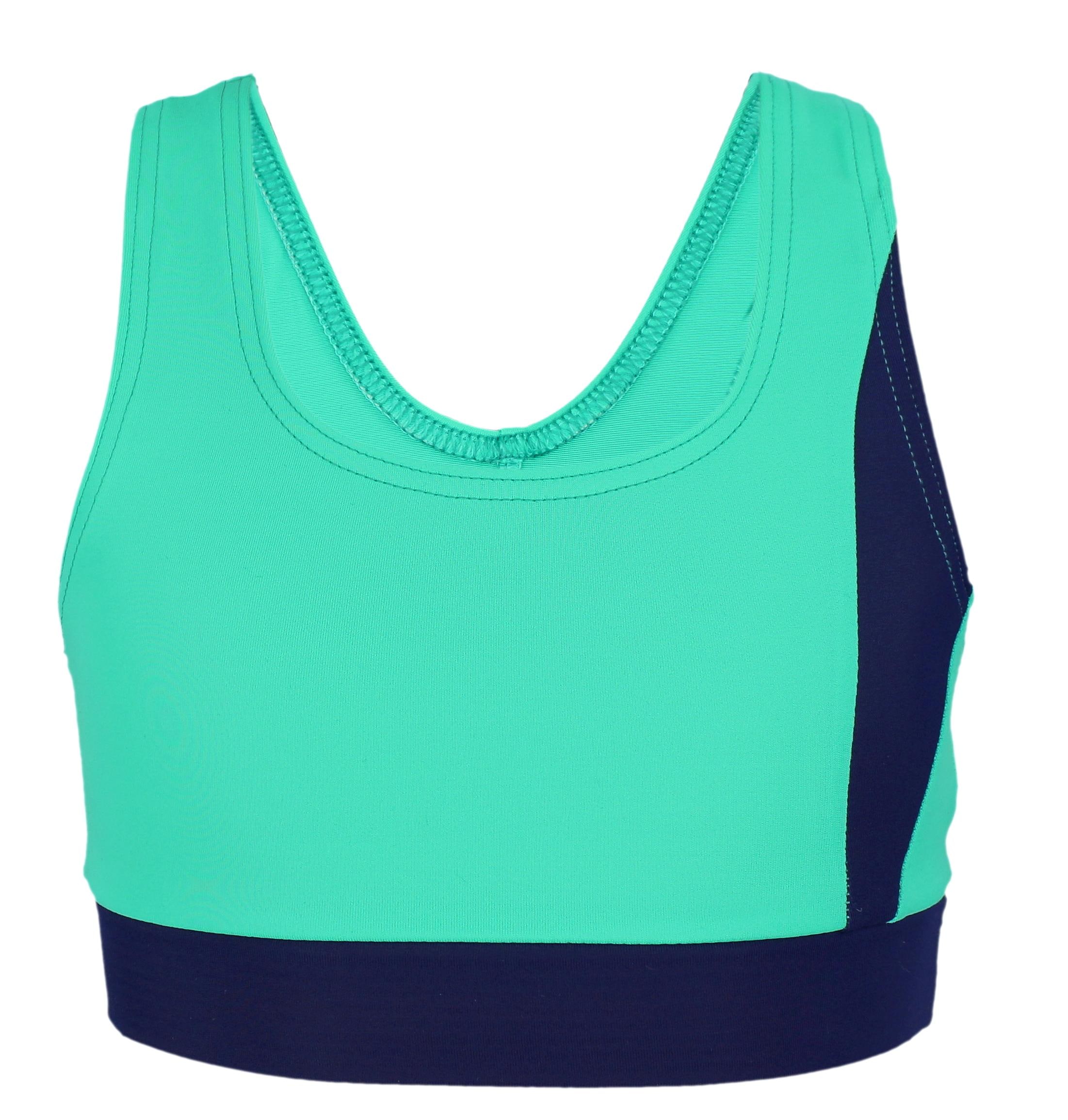 AQUARTI Bustier-Bikini »Badeanzug Mädchen Sport Bikini - Racerback Bustier & Badehose«