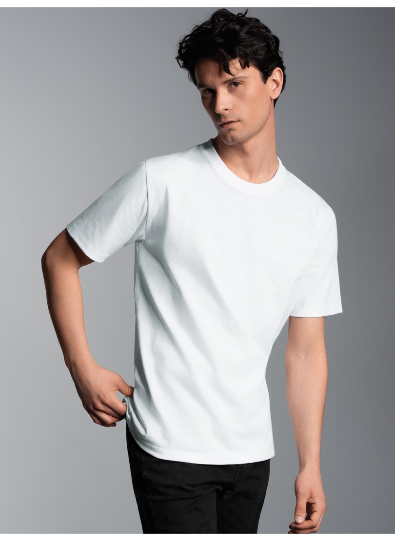 Thumbnail - Trigema T-Shirt "TRIGEMA Heavy T-Shirt aus 100% recycelter Baumwolle", (1 tlg.)