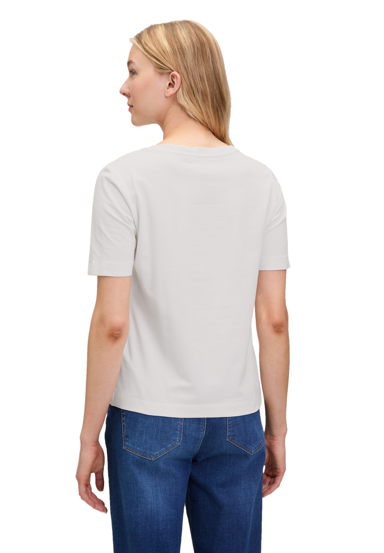 Betty&Co Kurzarmshirt »Betty & Co Casual-Shirt mit Print«, (1 tlg.)