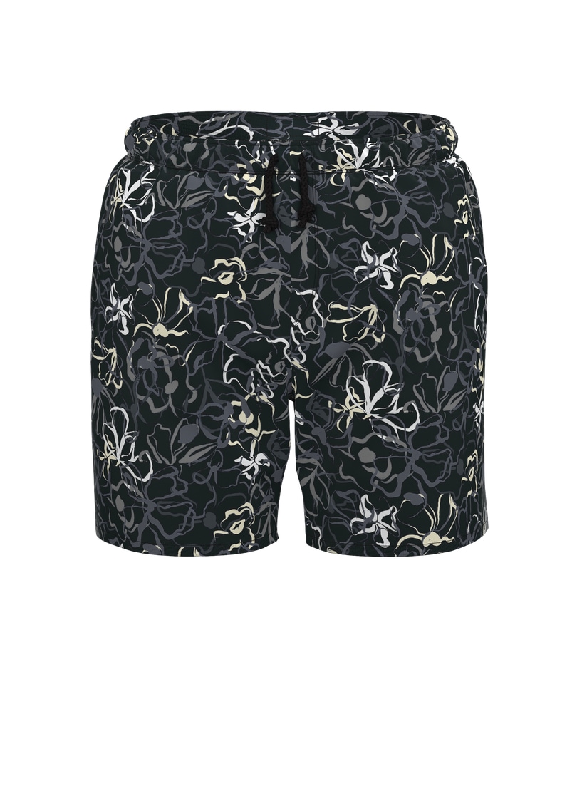 Trigema Shorts »TRIGEMA Bade-/Freizeitshorts mit Druckmotiv«