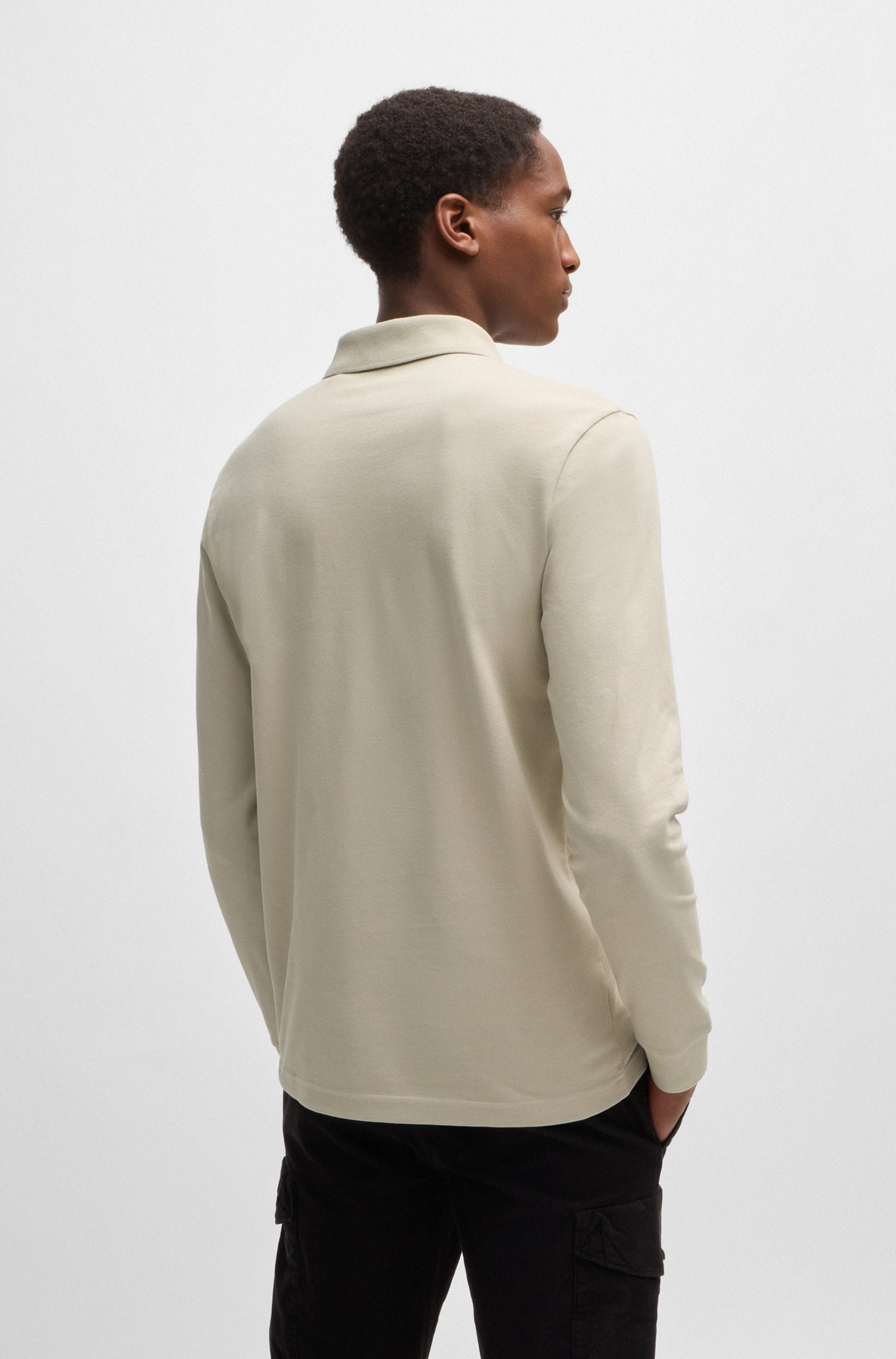 BOSS ORANGE Poloshirt »Passerby«, mit BOSS-Logobadge