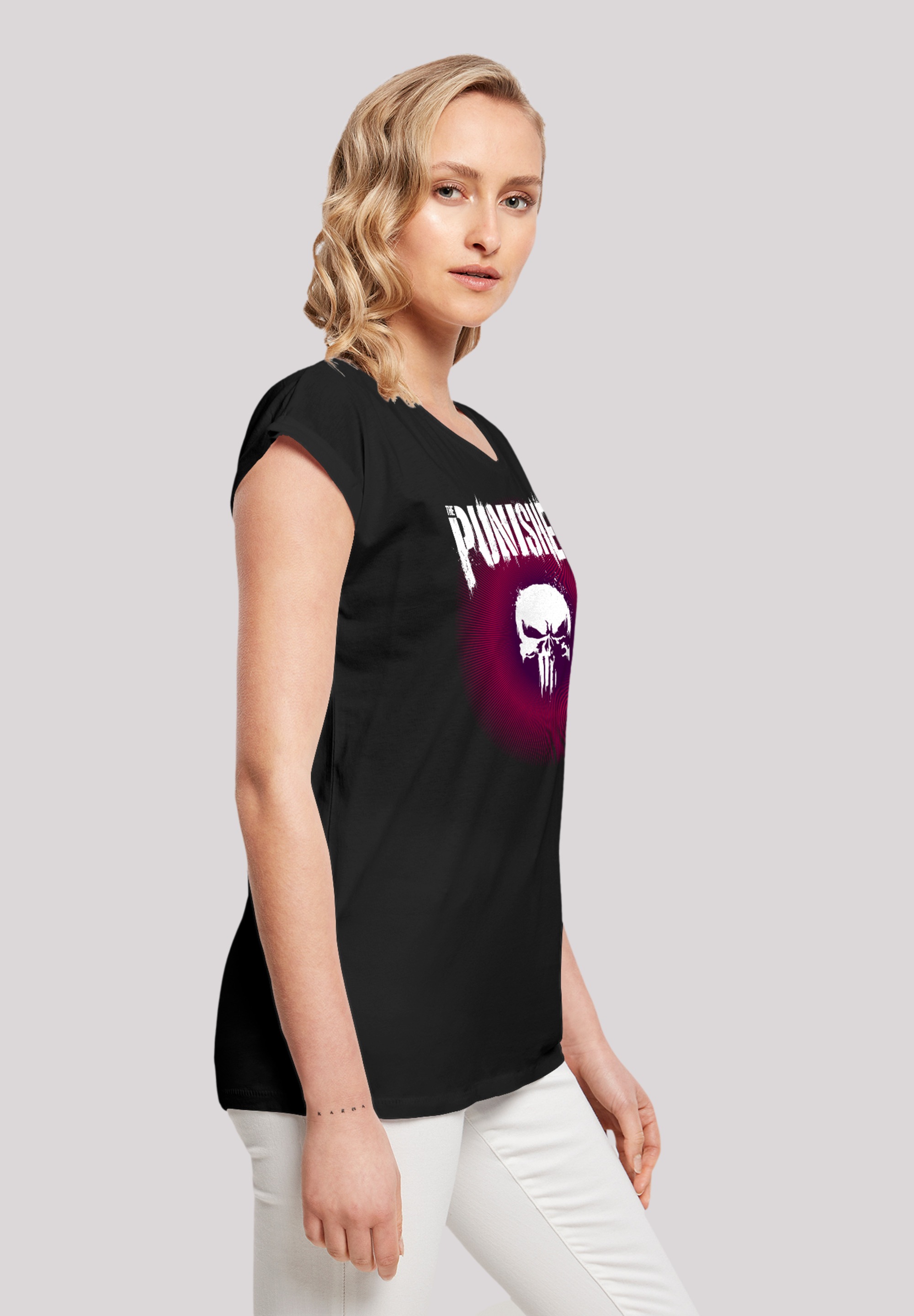 F4NT4STIC T-Shirt »Marvel Punisher Psychedelic Warface«, Premium Qualität