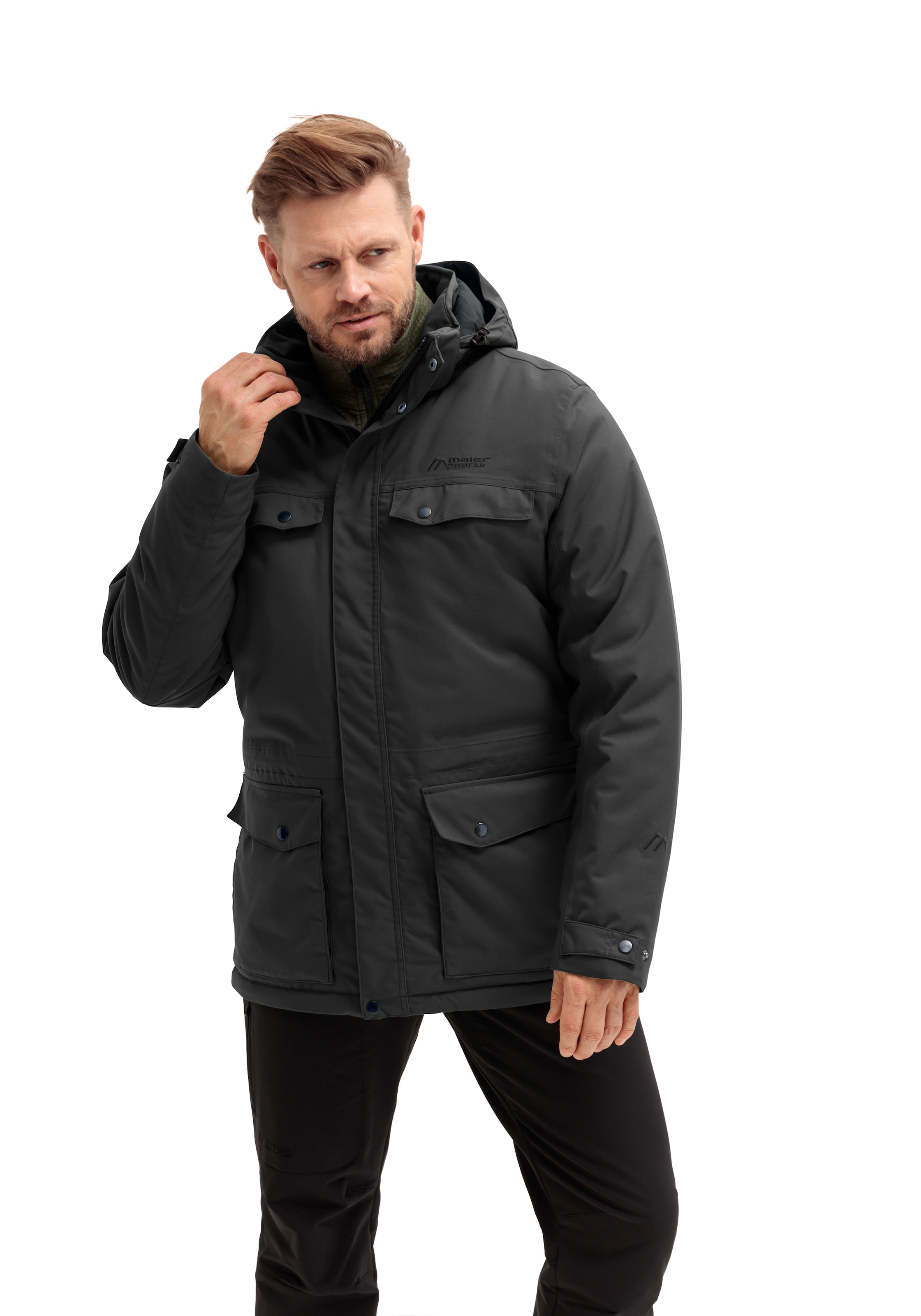Maier Sports Funktionsjacke »Knuth«, Herren Outdoorjacke, wind/wasserdichte Jacke, mTHERM Isolation