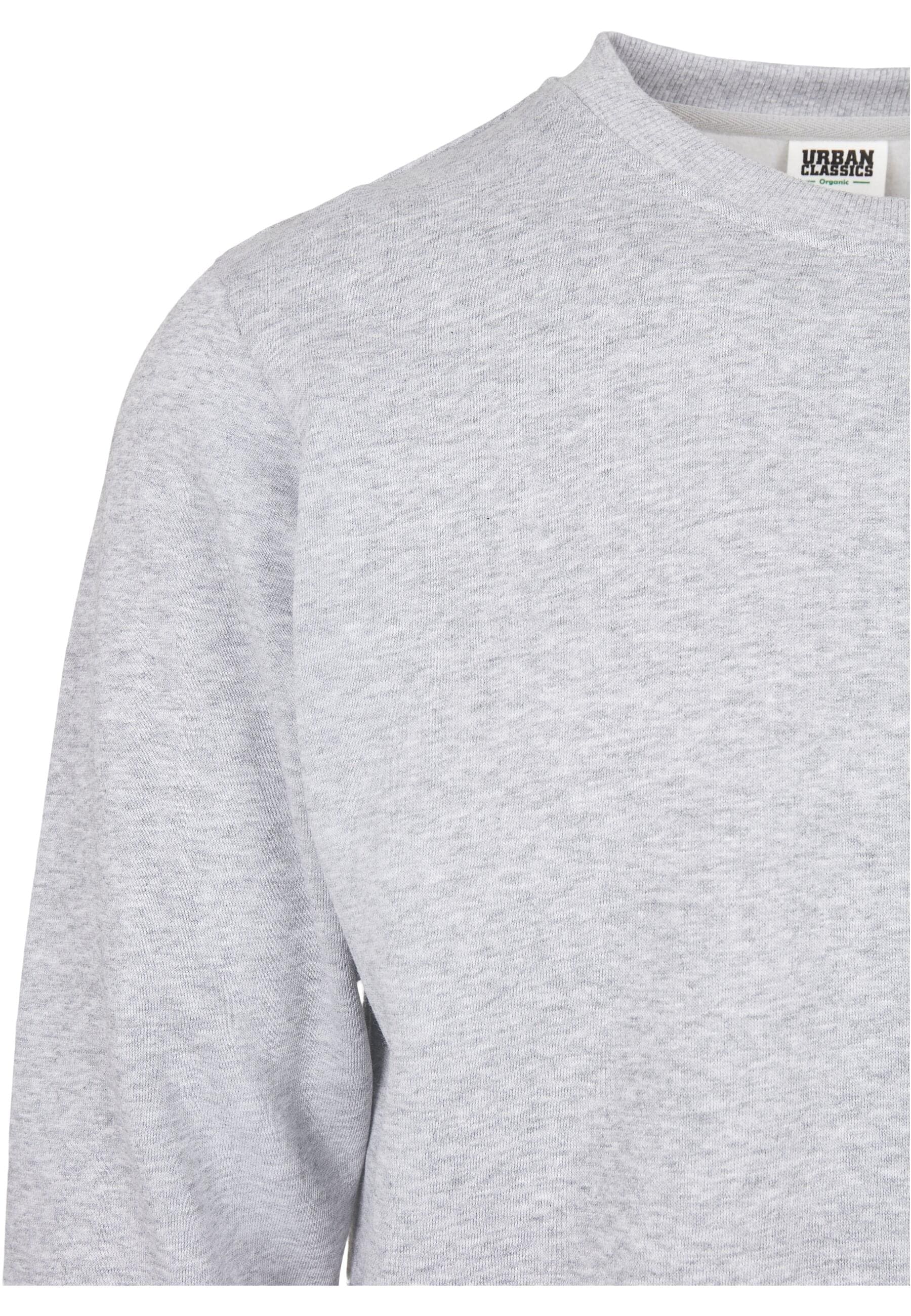 URBAN CLASSICS Rundhalspullover »Urban Classics Herren Organic Basic Crew«, (1 tlg.)