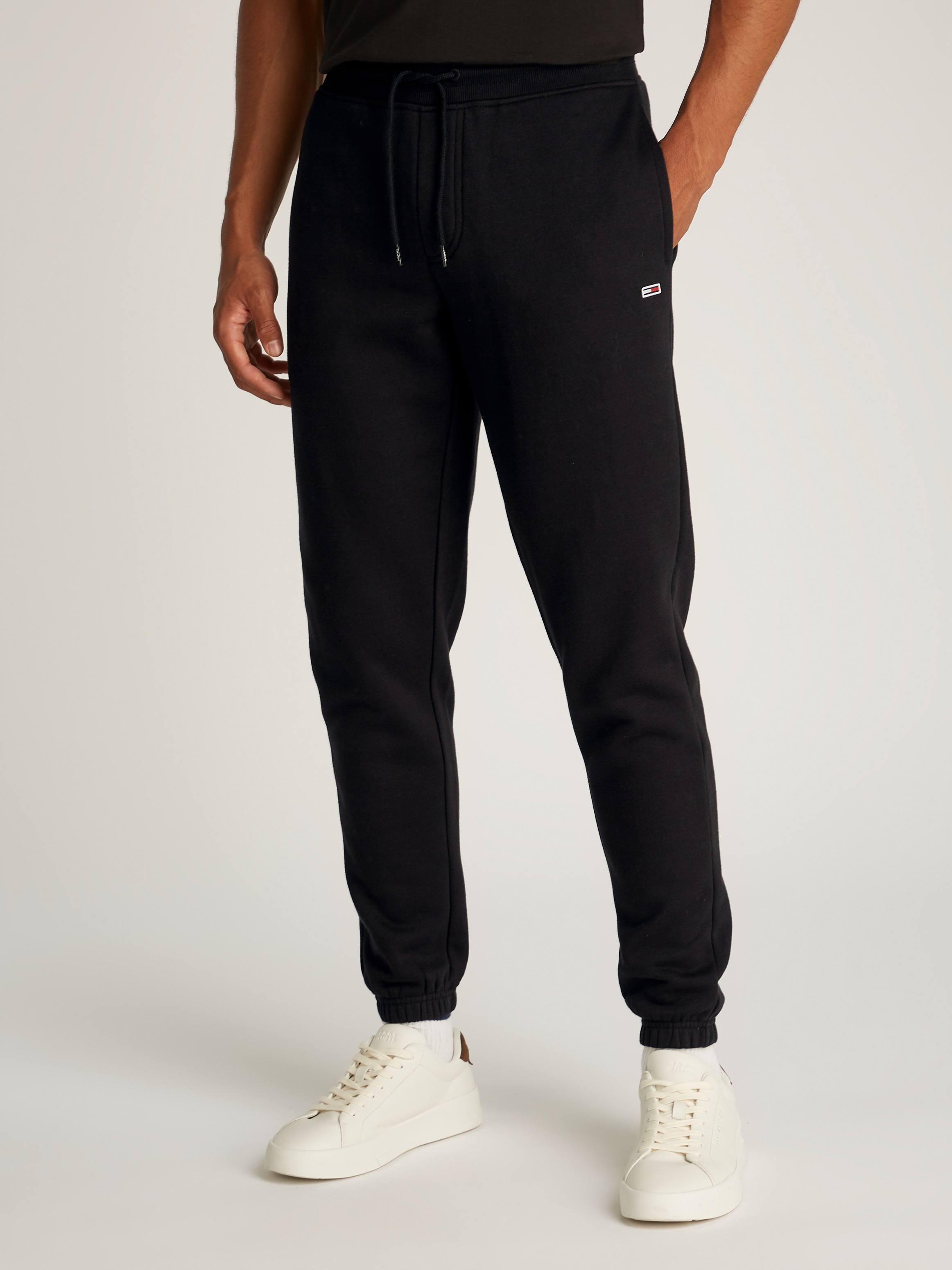 Tommy Jeans "TJM SLIM S FLAG SWEATPANT" Mit Kordelzug günstig online kaufen