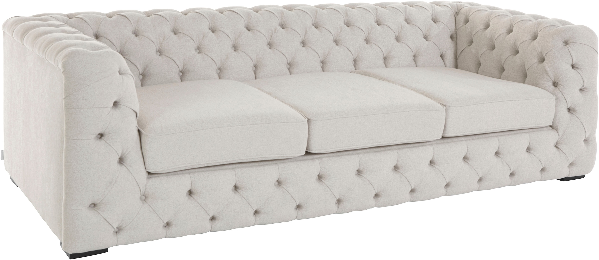 Guido Maria Kretschmer Home&Living Chesterfield-Sofa »Kalina«, klassische Chesterfield-Knopfheftung, sehr hochwertige Verarbeitung