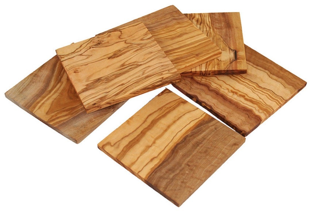 Olivenholz-erleben Getränkeuntersetzer "Untersetzer, eckig, aus Olivenholz" günstig online kaufen