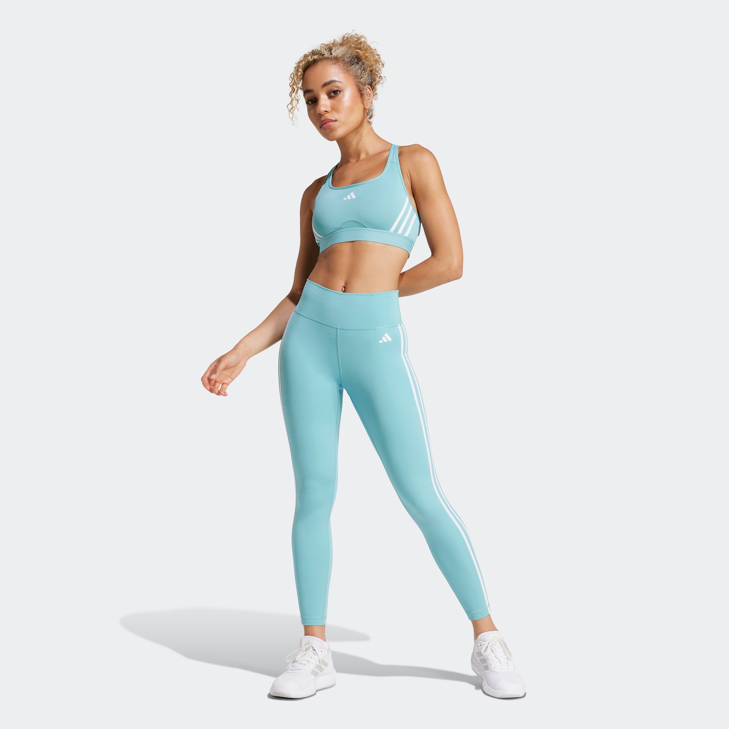 adidas Performance Trainingstights »TE 3S 78 TIG«, (1 tlg.), (atmungsaktiv, schnell trocknend)