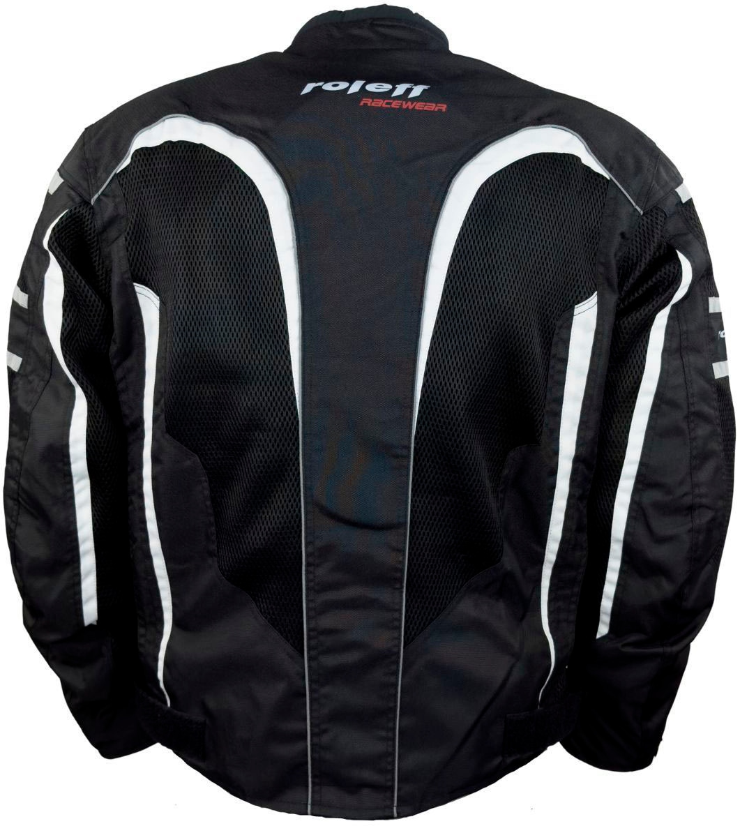 roleff Motorradjacke »RO 607«, 4 Taschen, mit Sicherheitsstreifen