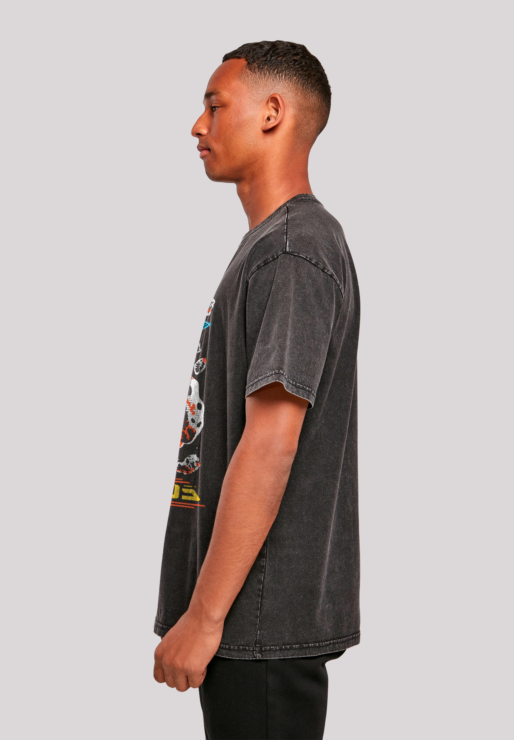 F4NT4STIC T-Shirt »Asteroids Vintage Atari Retro Gaming«, Premium Qualität