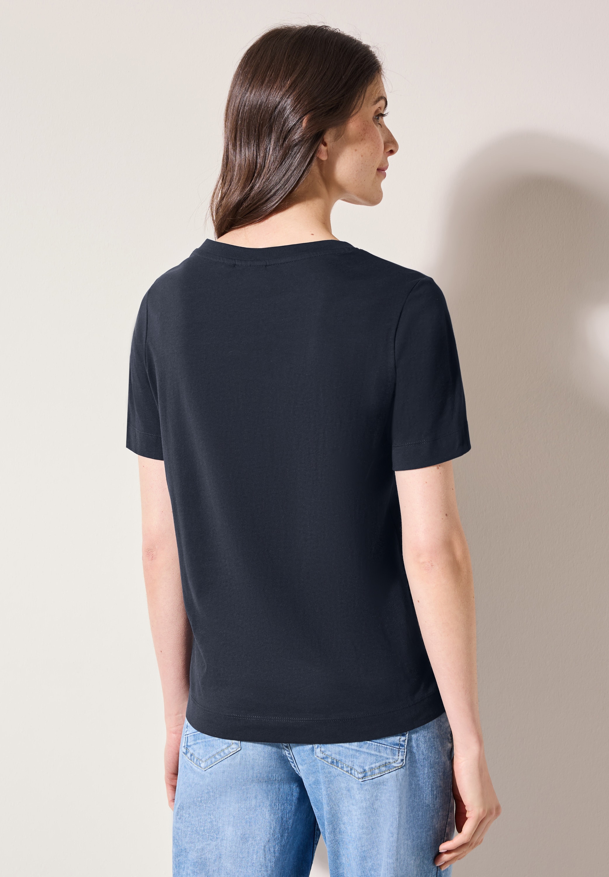 Cecil T-Shirt, aus reiner Baumwolle
