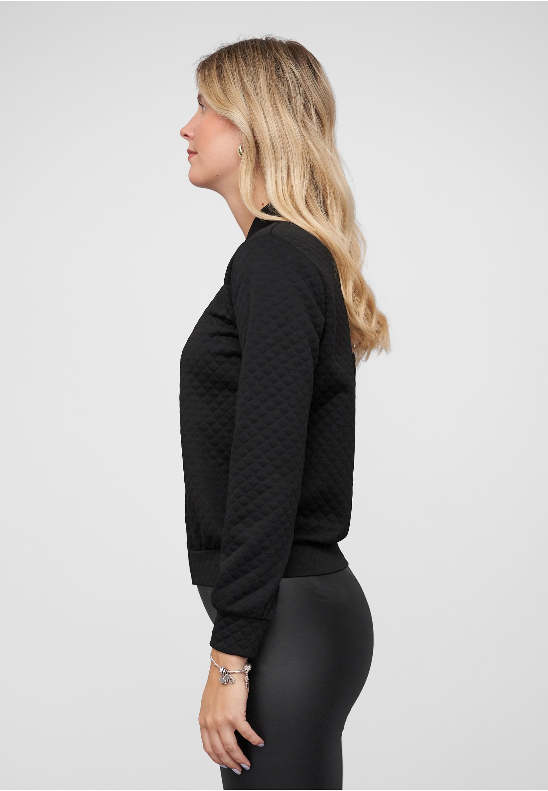 CLOUD 5IVE Bomberjacke »CLOUD 5IVE Blouson with Diamond Stitch« 1 Stk. tlg. ohne Kapuze