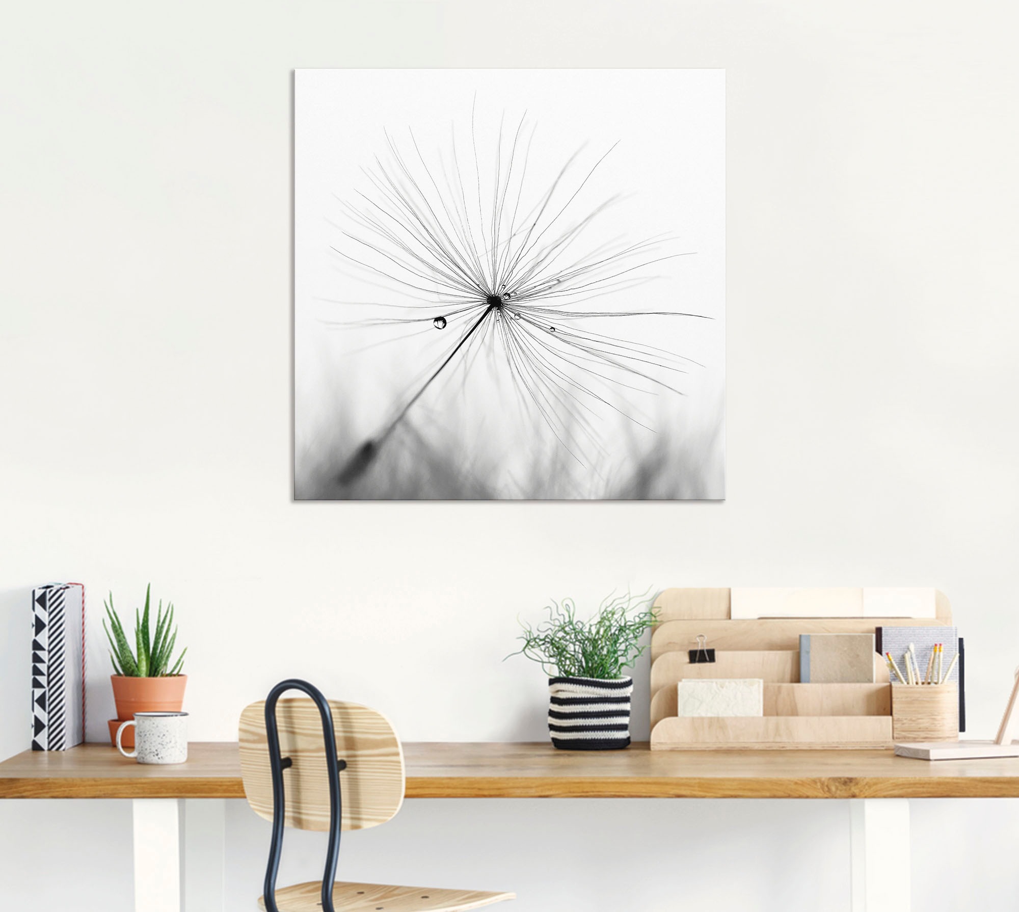 Artland Wandbild »Pusteblume Schirmchen« Blumen 1 Stk. tlg. als Alubild, Leinwandbild in verschied. Größen