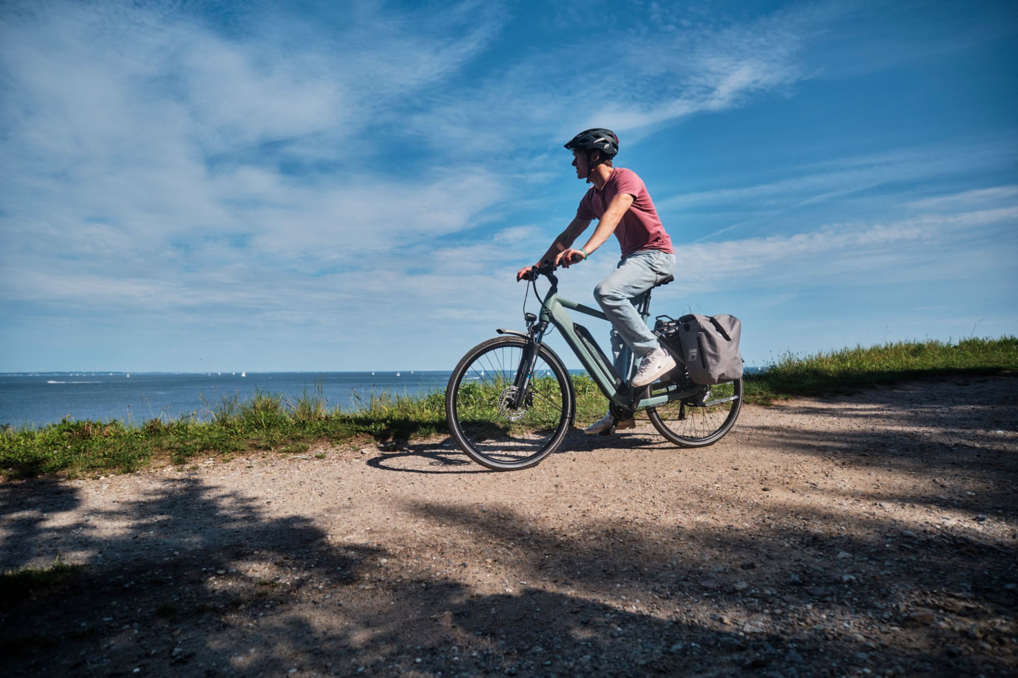 FISCHER Fahrrad »VIATOR 2.1 459 55« 8 Gang Shimano ACERA Schaltwerk Heckmotor mit Akku-Ladegerät;mit Werkzeug, 