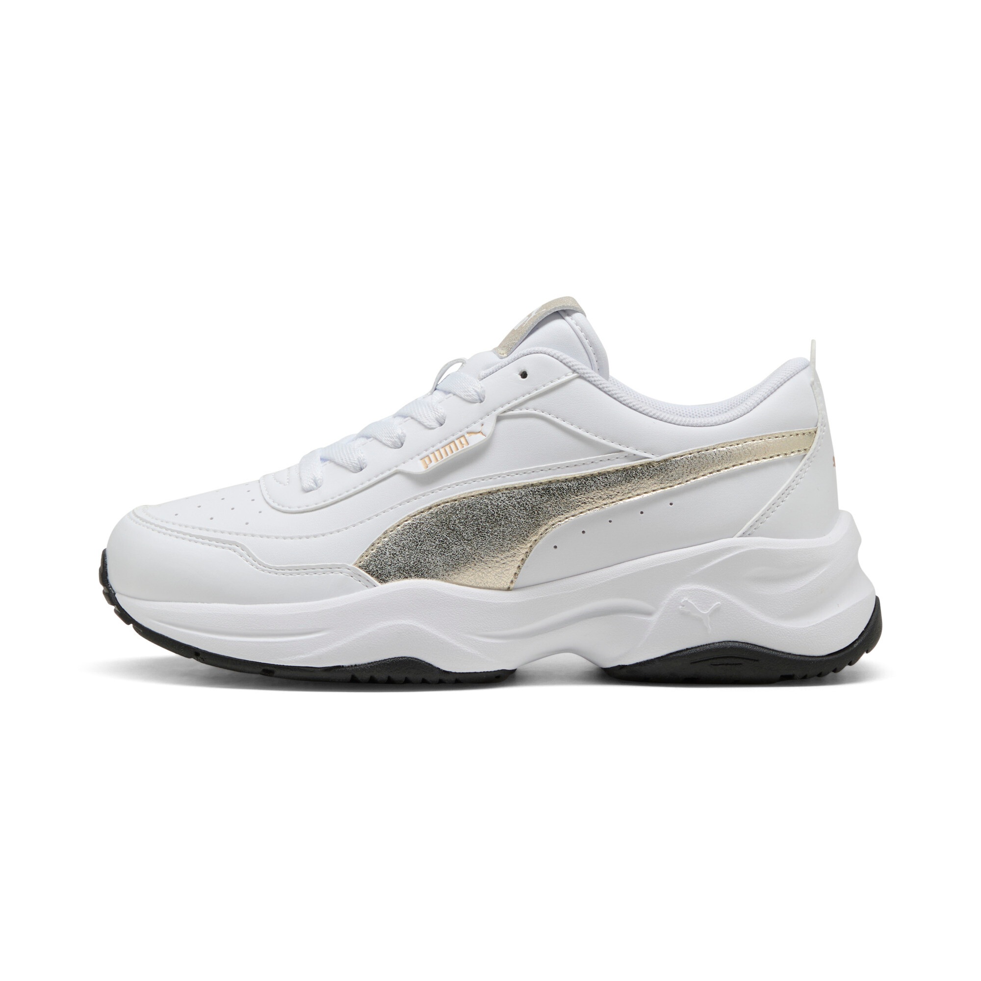 PUMA Sneaker "CILIA MODE METALLIC WHISPER" mit Schnürverschluss, Gummi-Lauf günstig online kaufen