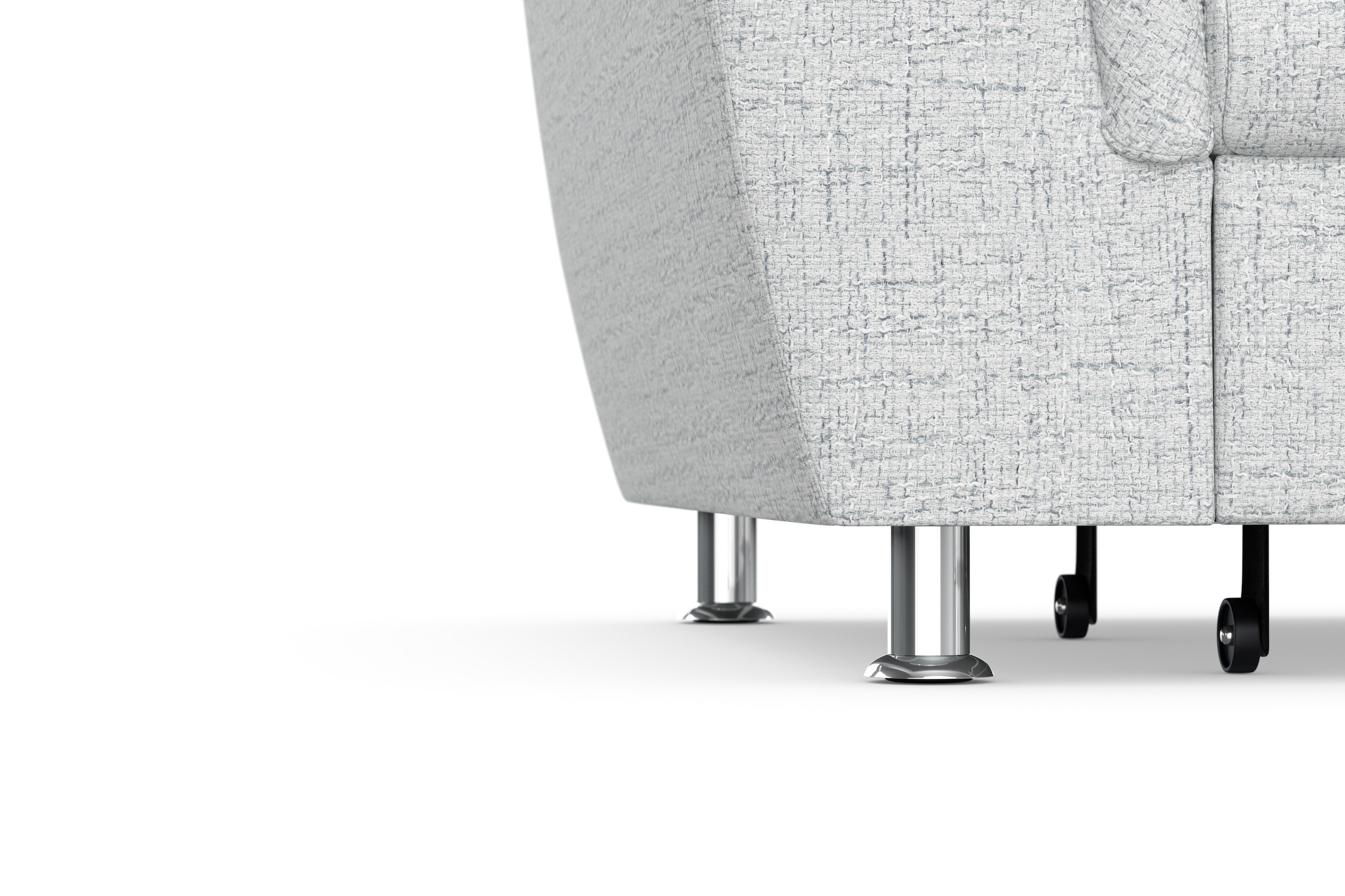 DOMO collection Ecksofa Franzi, wahlweise mit Bettfunktion, Bettkasten und Kopfteilverstellung