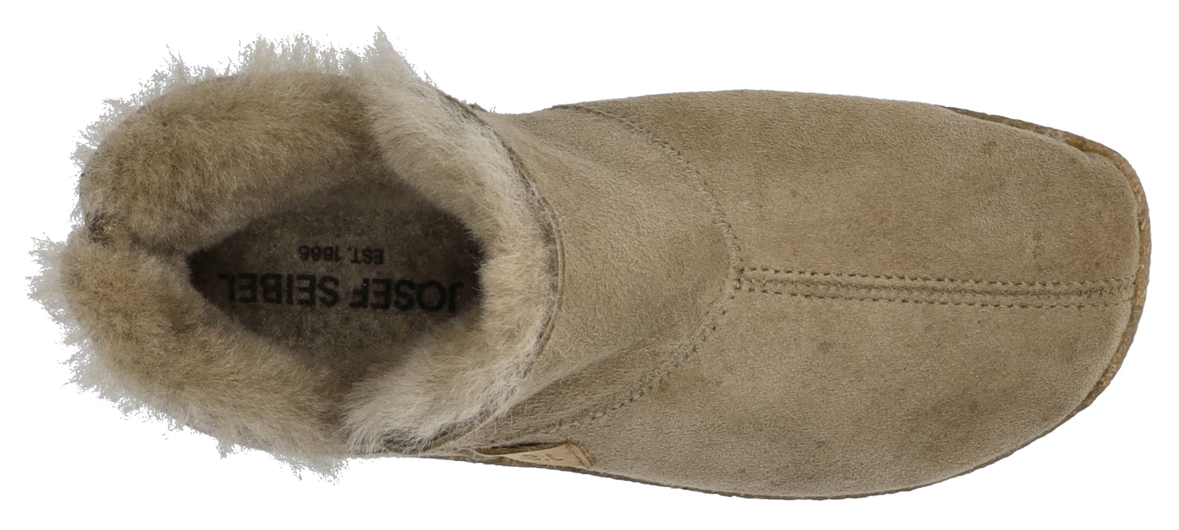 Josef Seibel Hausschuh »Vinny 07«, Hüttenschuh, Hausstiefel, Pantoffel mit Lammfell