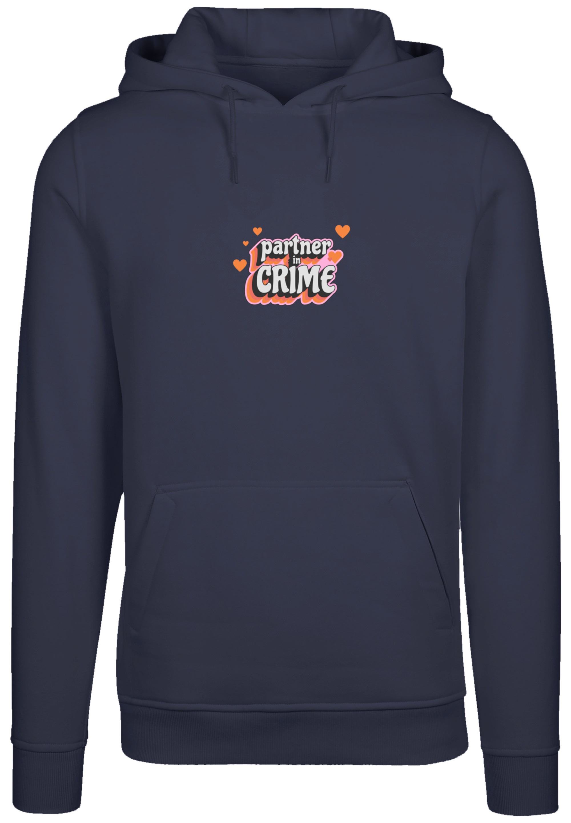 F4NT4STIC Kapuzenpullover »Partner In Crime Valentinstag Partner Design«, Premium Qualität