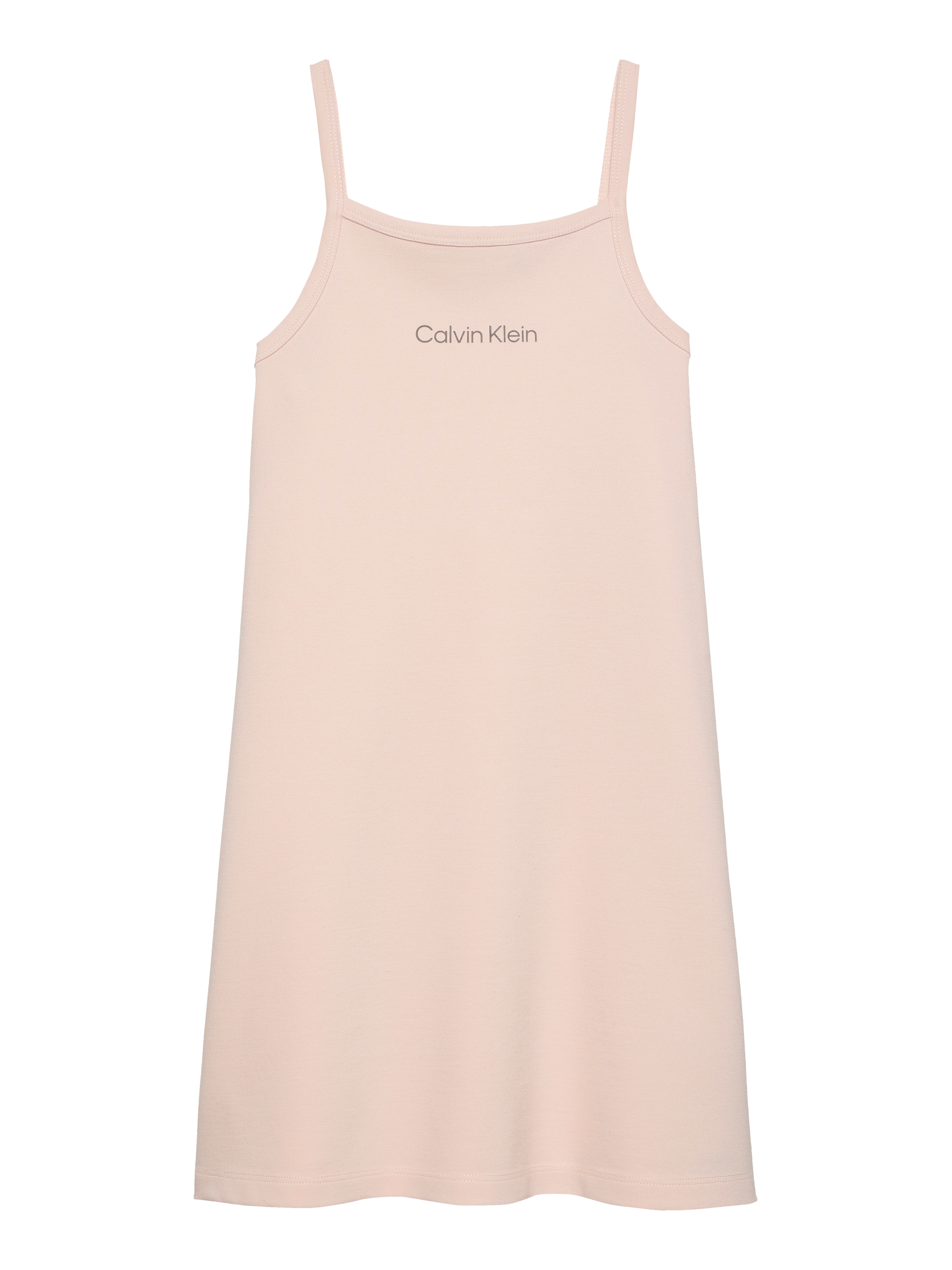 Calvin Klein Jeans Sommerkleid »STRAP PUNTO DRESS«, mit Logoschriftzug