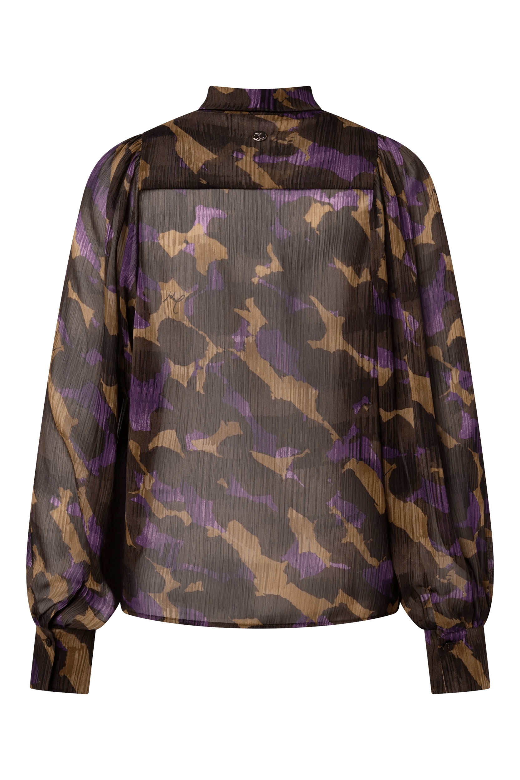 JOOP! Chiffonbluse »Belsy« mit Allover-Print, mit Schleifenkragen