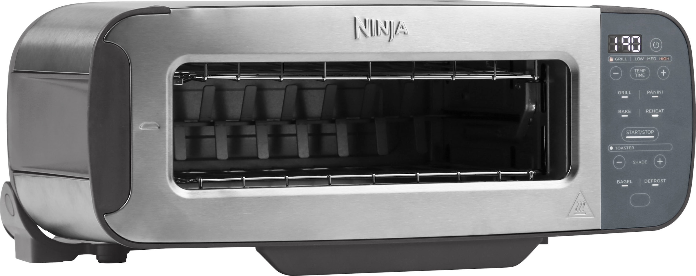 NINJA Toaster »ST202EU Ninja Foodi«, 1 Schlitz, 2400 W, 2-in-1 Toaster, Grill & Panini-Presse