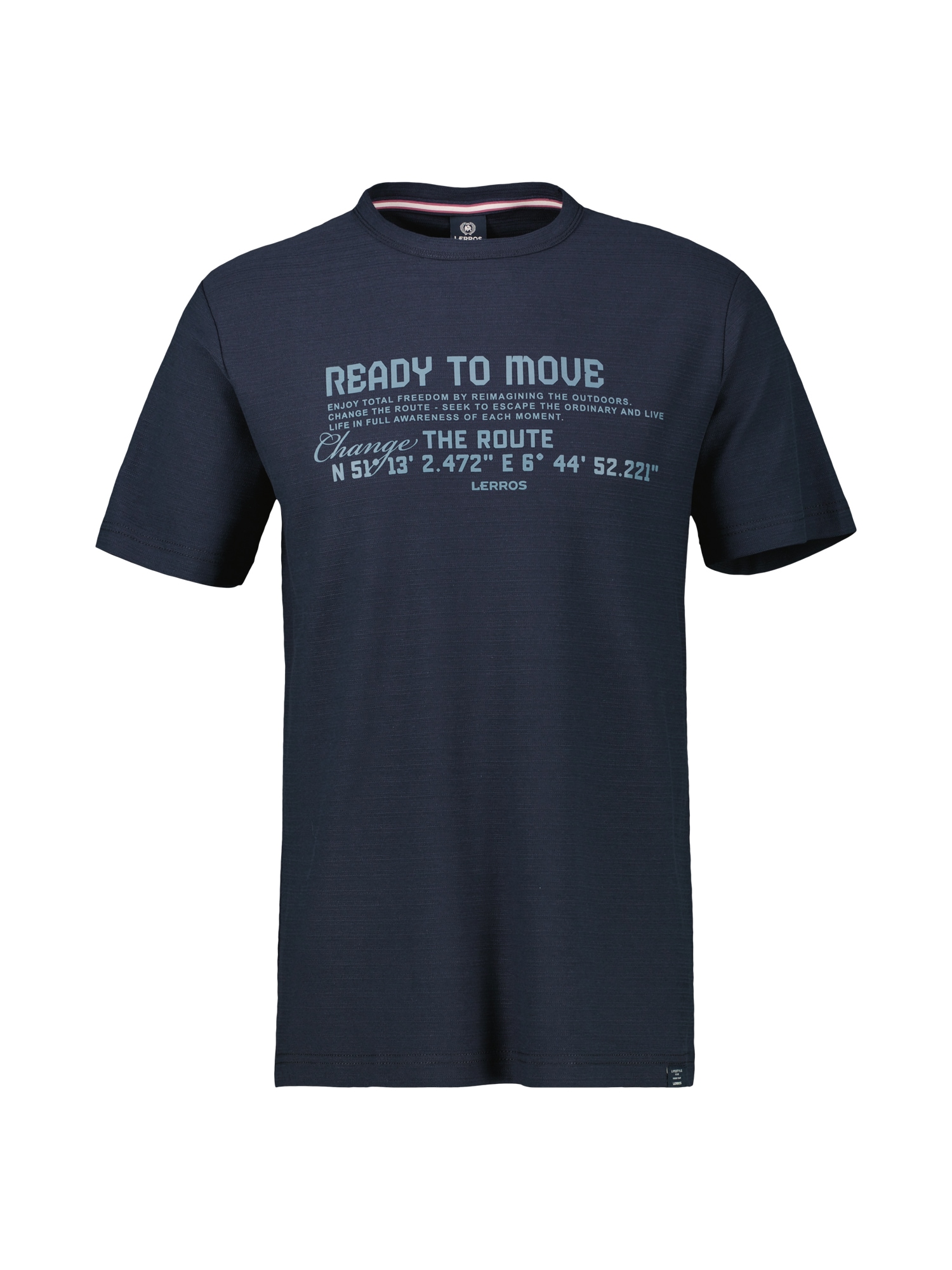 LERROS T-Shirt »LERROS T-Shirt in Strukturqualität«
