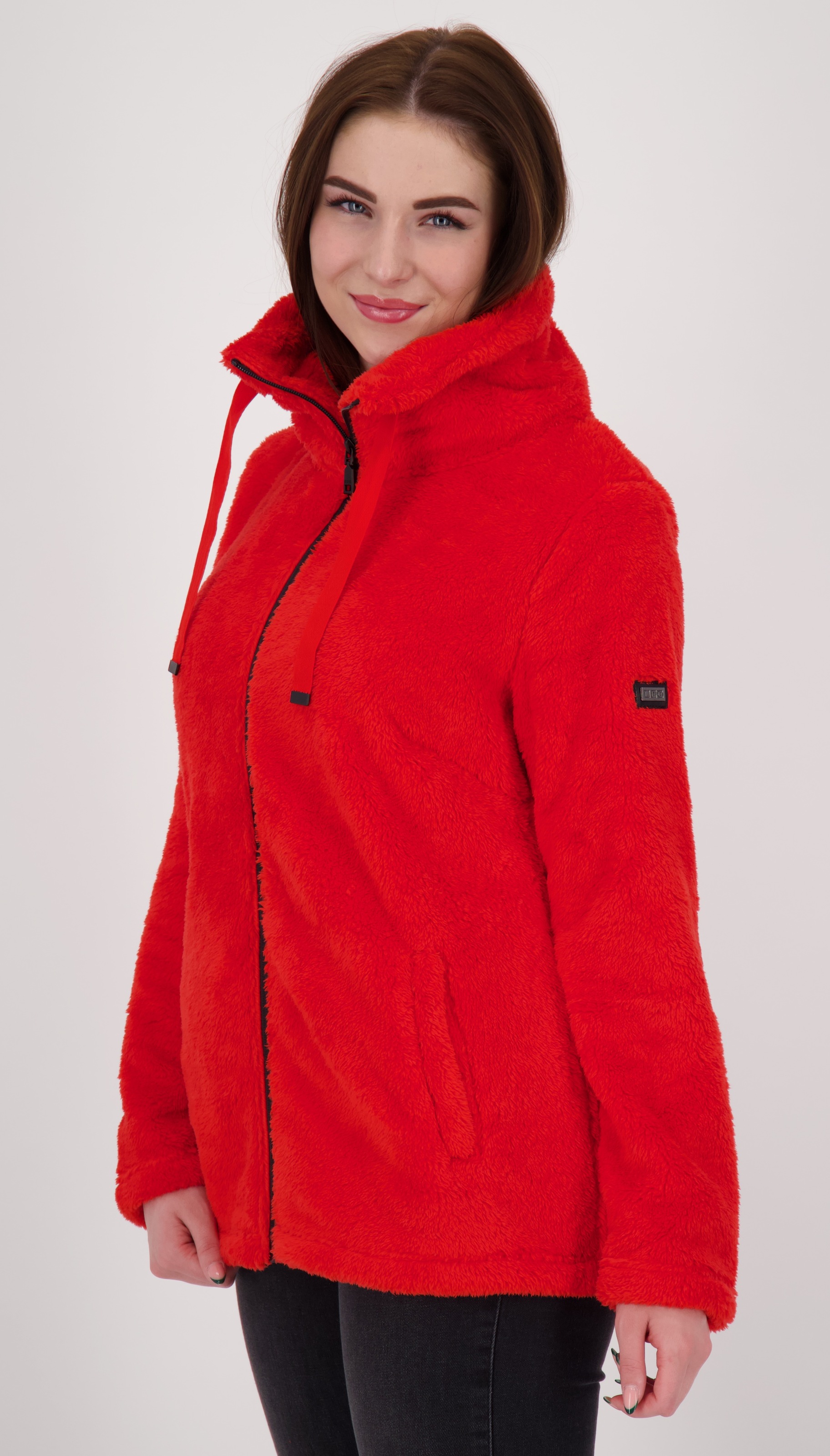 LPO Fleecejacke »CAMBLY X WOMEN«, mit Teddy-Fleece, auch in Großen Größen erhältlich