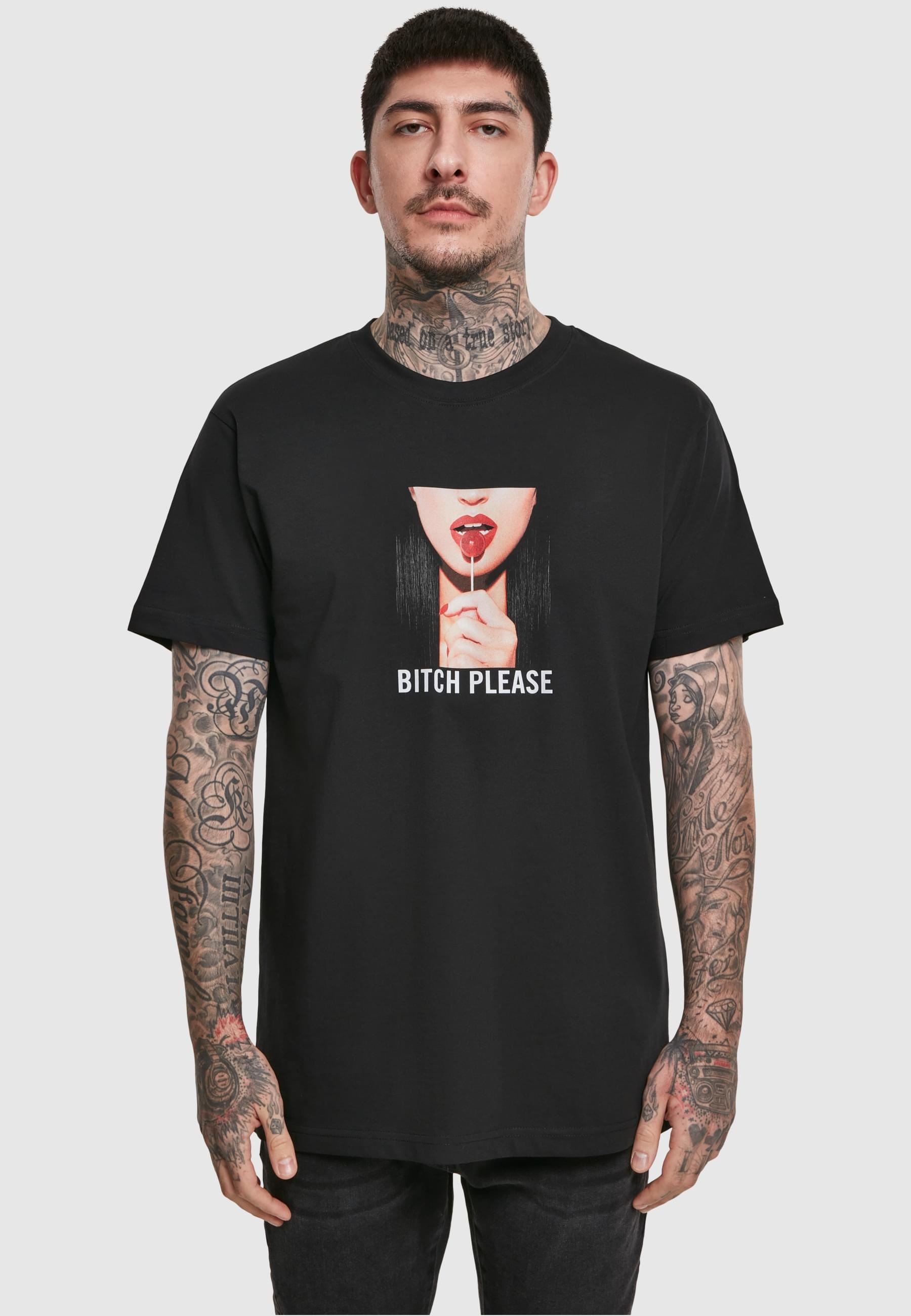 MisterTee T-Shirt »MisterTee Herren Bitch Please Tee«, (1 tlg.)