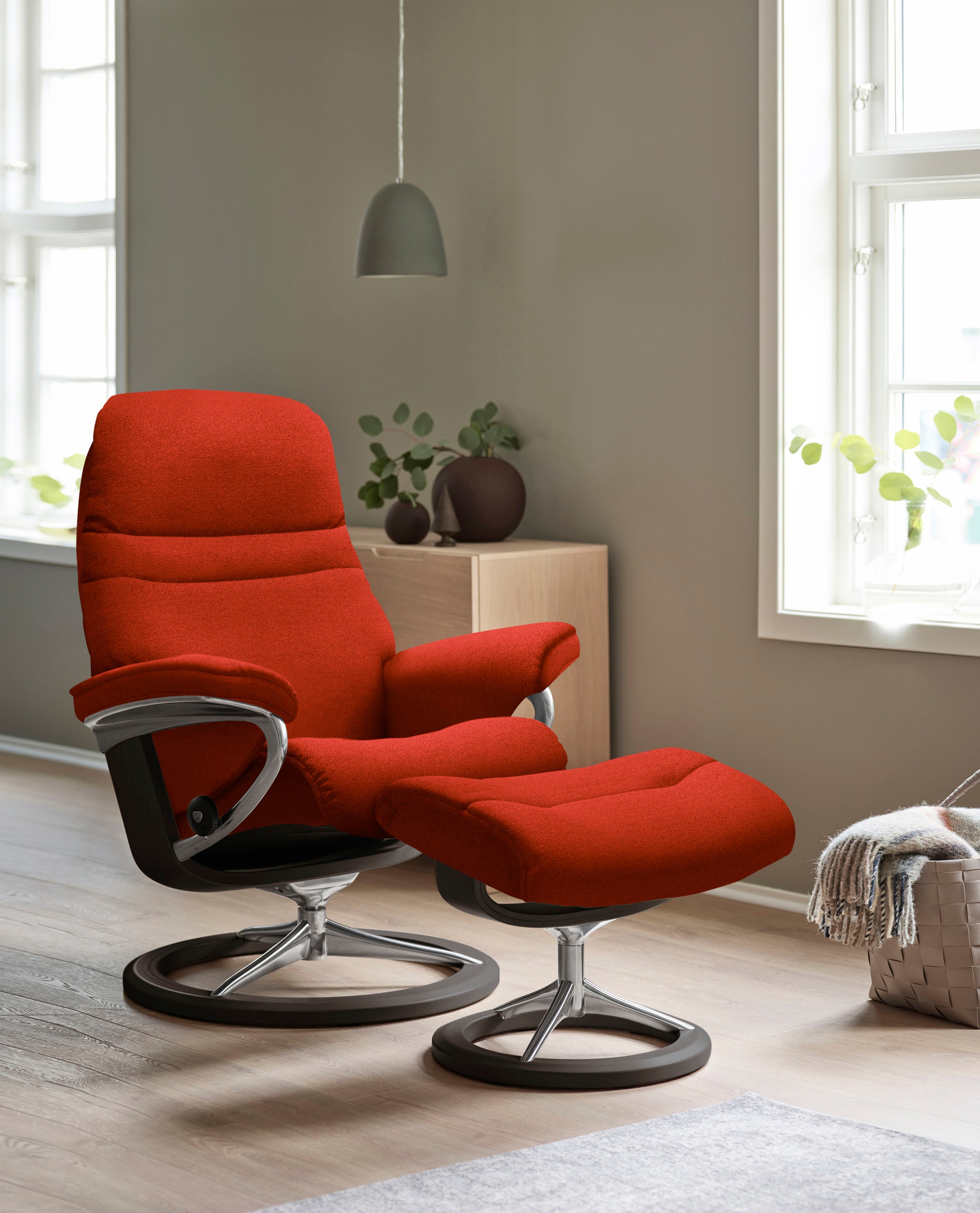 Stressless® Fußhocker »Sunrise«, mit Signature Base, Gestell Wenge
