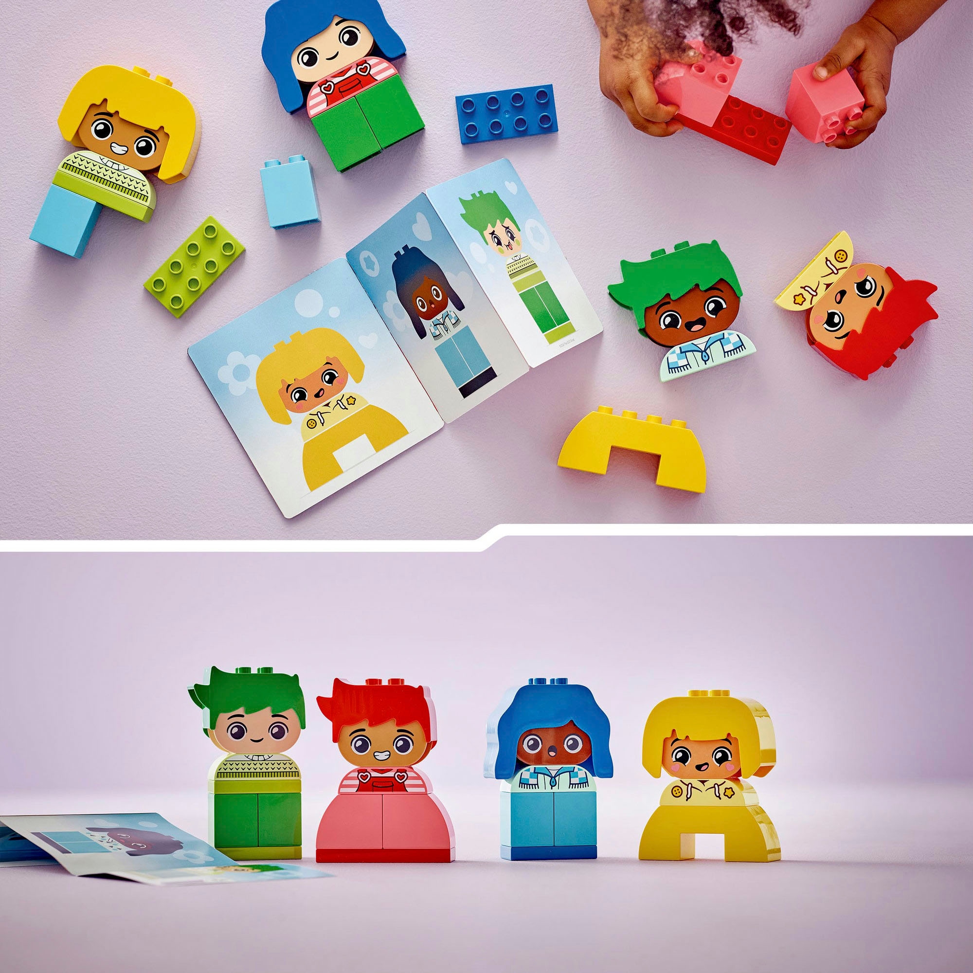 LEGO® Konstruktionsspielsteine »Große Gefühle (10415), DUPLO BAUR First«, Europe (23 | LEGO St.), Made in My