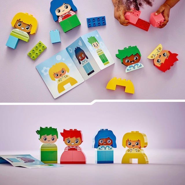 LEGO® Konstruktionsspielsteine »Große Gefühle (10415), LEGO DUPLO My First«,  (23 St.), Made in Europe | BAUR