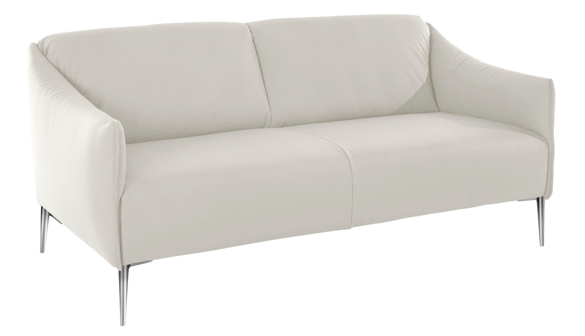 W.SCHILLIG 2,5-Sitzer »sally«, mit Metallfüßen in Chrom glänzend, Breite 174 cm