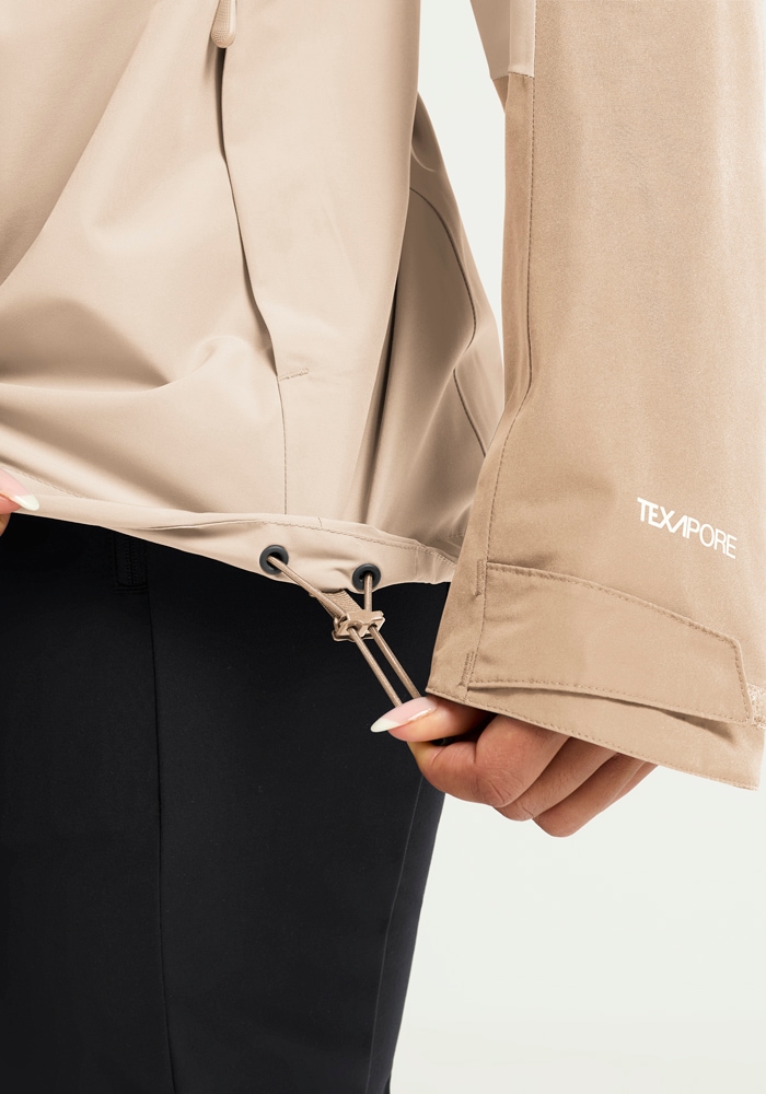 Jack Wolfskin Outdoorjacke »WILDBOUND 2L JKT W« mit Kapuze