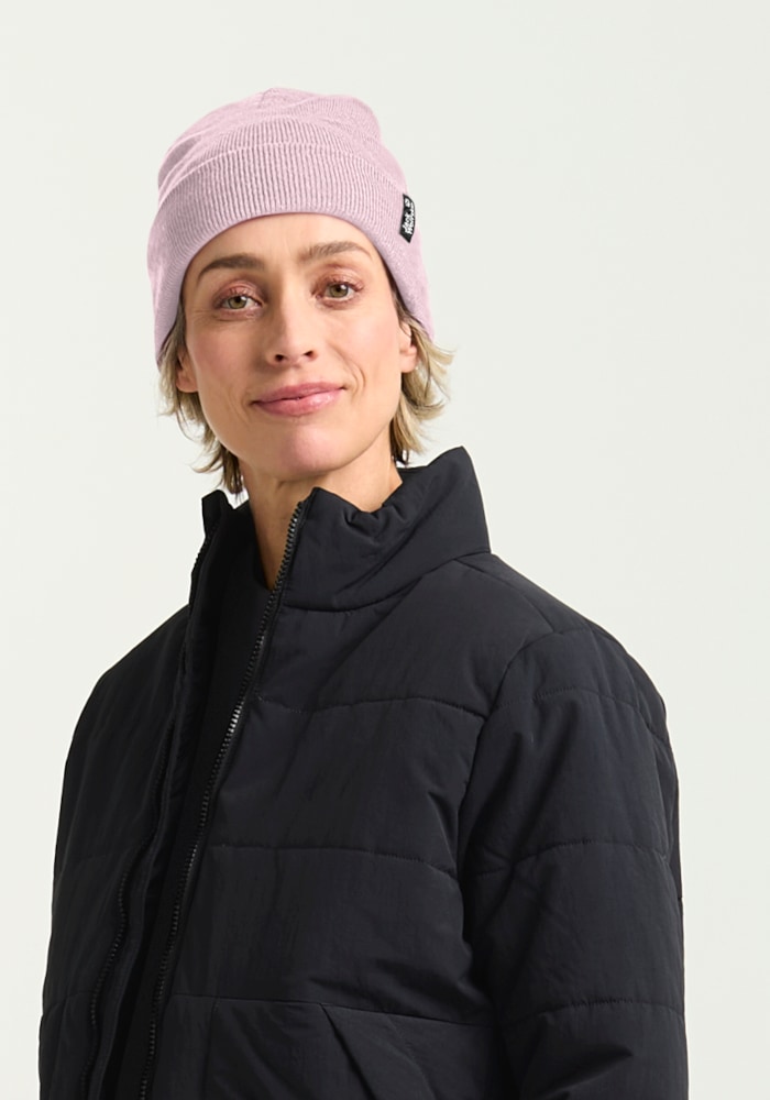 Jack Wolfskin Beanie »RIB BEANIE« Beanie, weich, warm, wintertauglich