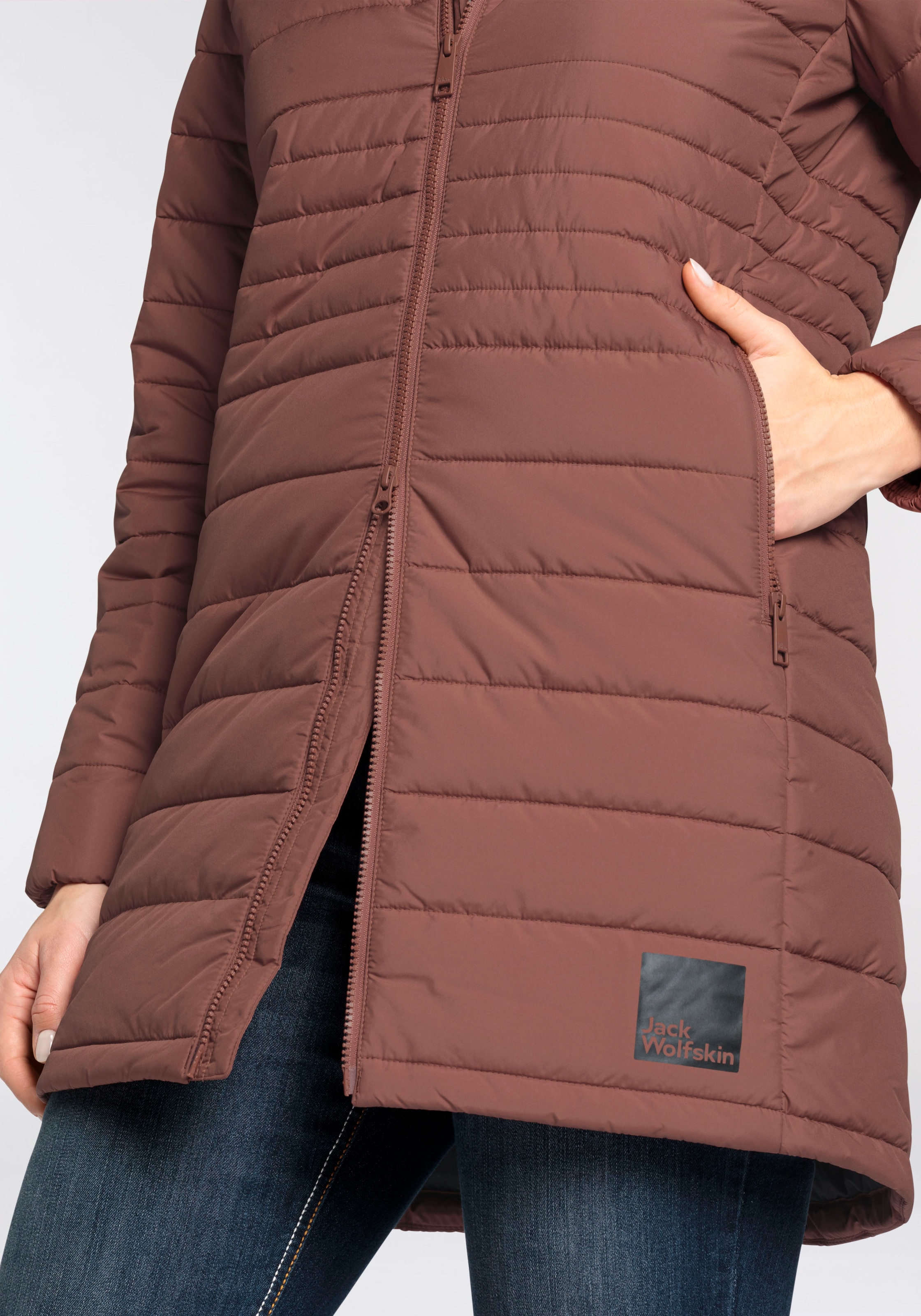 Jack Wolfskin Steppjacke »LUBEENA« Wärmend, winddicht, Übergangsjacke