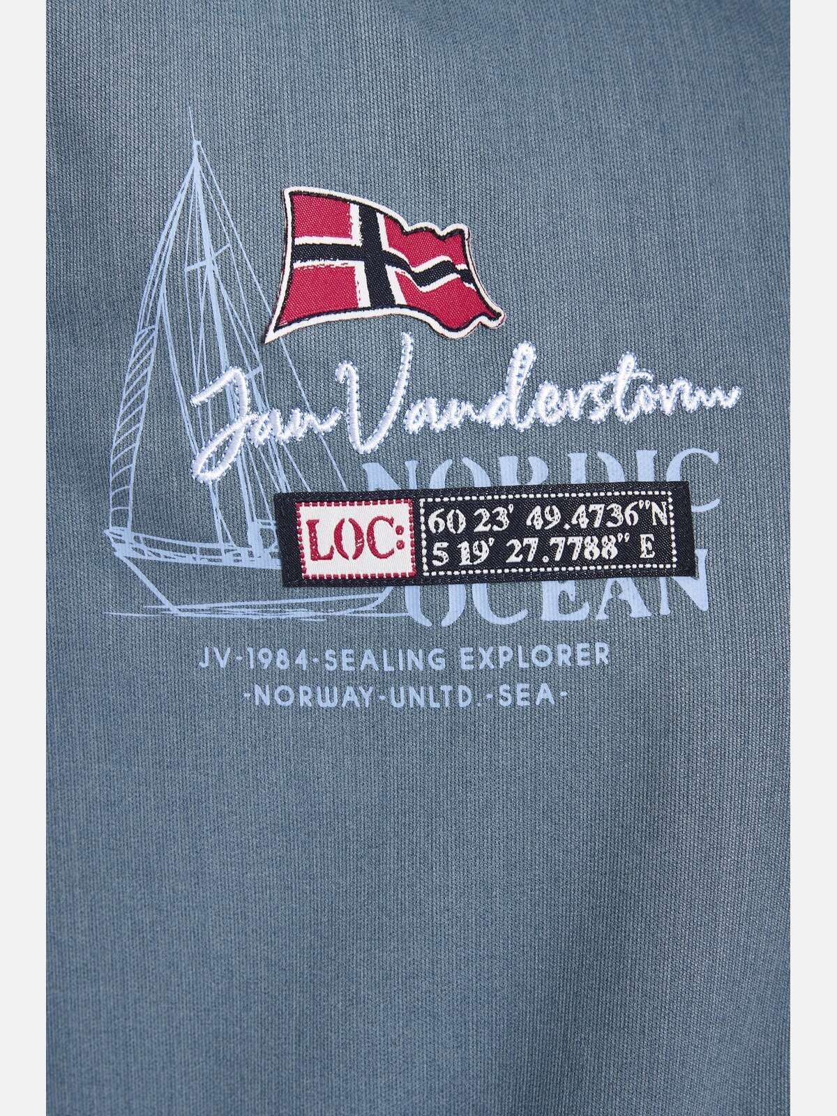 Jan Vanderstorm Kurzarmhemd »Kurzarmhemd THJORVEN«, (1 tlg.), im Streifendesign