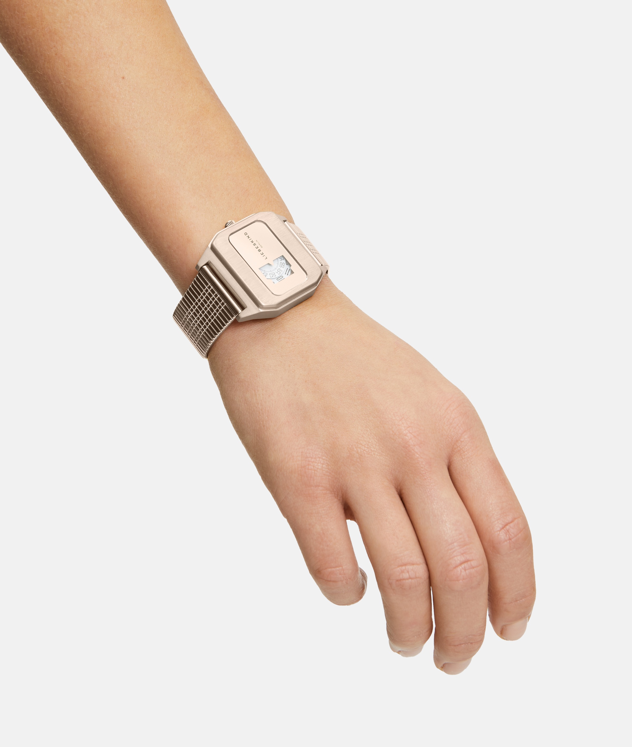 Liebeskind Berlin Quarzuhr »Vinyl Vision«, Armbanduhr, Damenuhr, Edelstahlarmband, analog