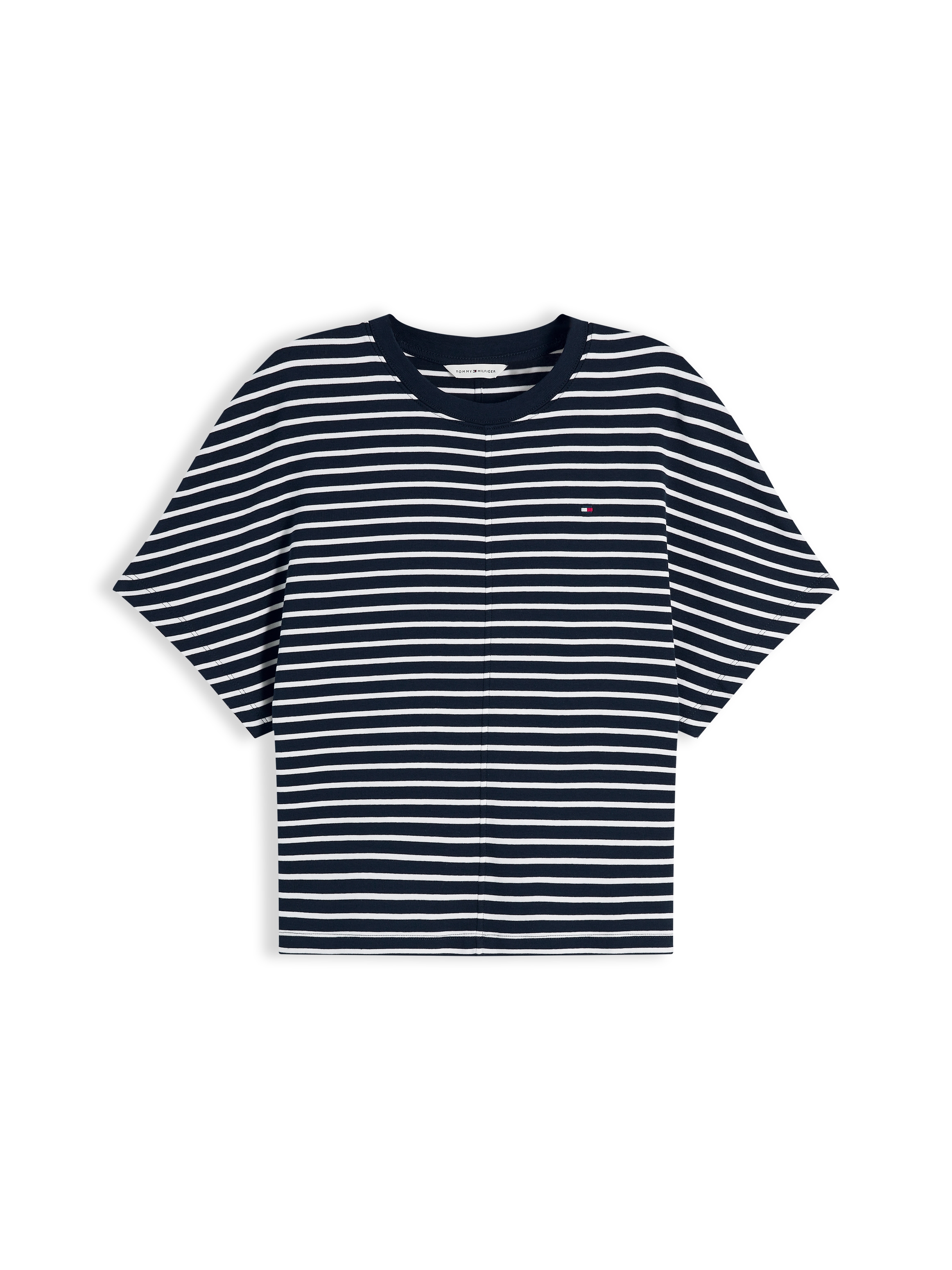 Tommy Hilfiger 3/4-Arm-Shirt »CODY REG BATWING C-NK SS TEE« Baumwolle, 3/4 Ärmel