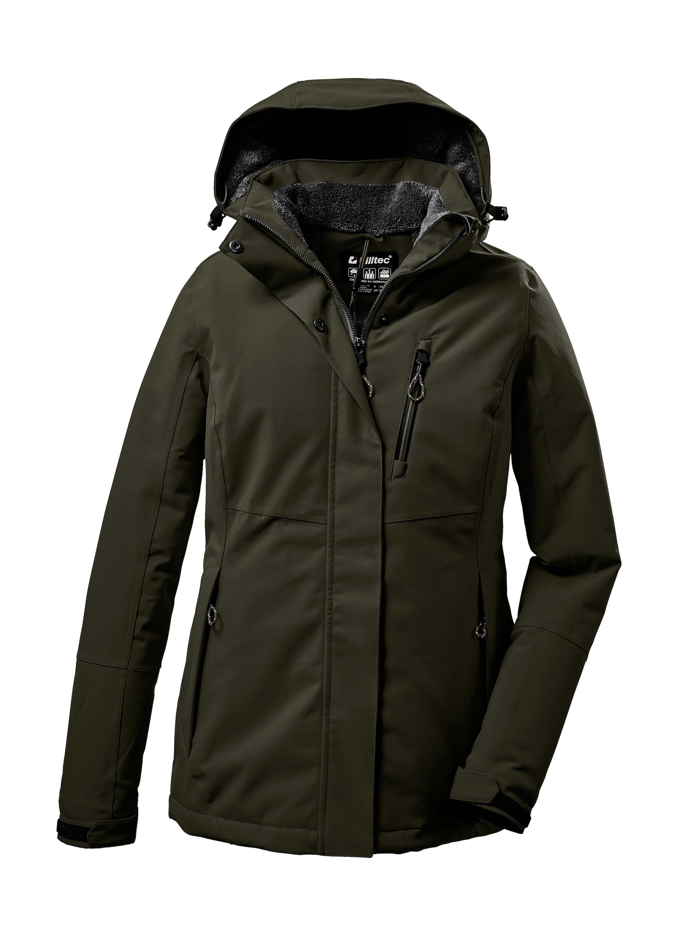 Killtec Outdoorjacke "KOW 140 WMN JCKT", Wasserdichte Damenjacke, atmungsak günstig online kaufen