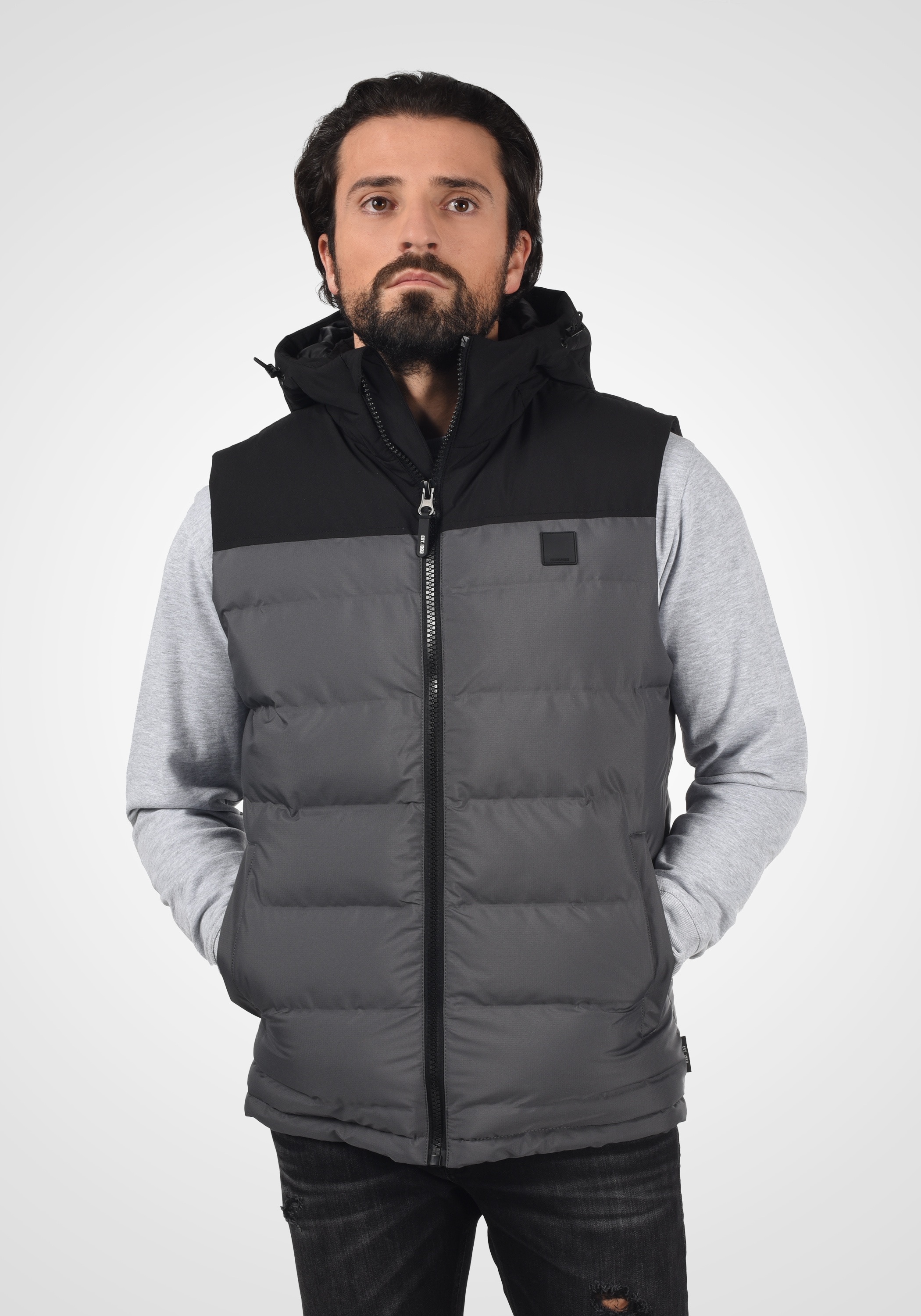 Indicode Steppweste »Steppweste IDIulius« 1 Stk. tlg. Ohne