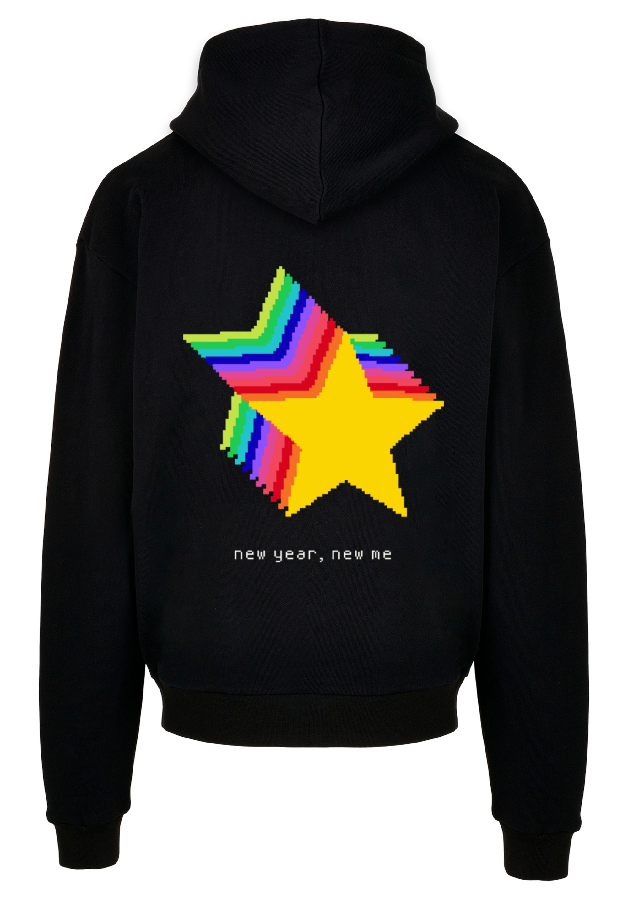 F4NT4STIC Kapuzenpullover »SIlvester Party Happy People Only«, Print