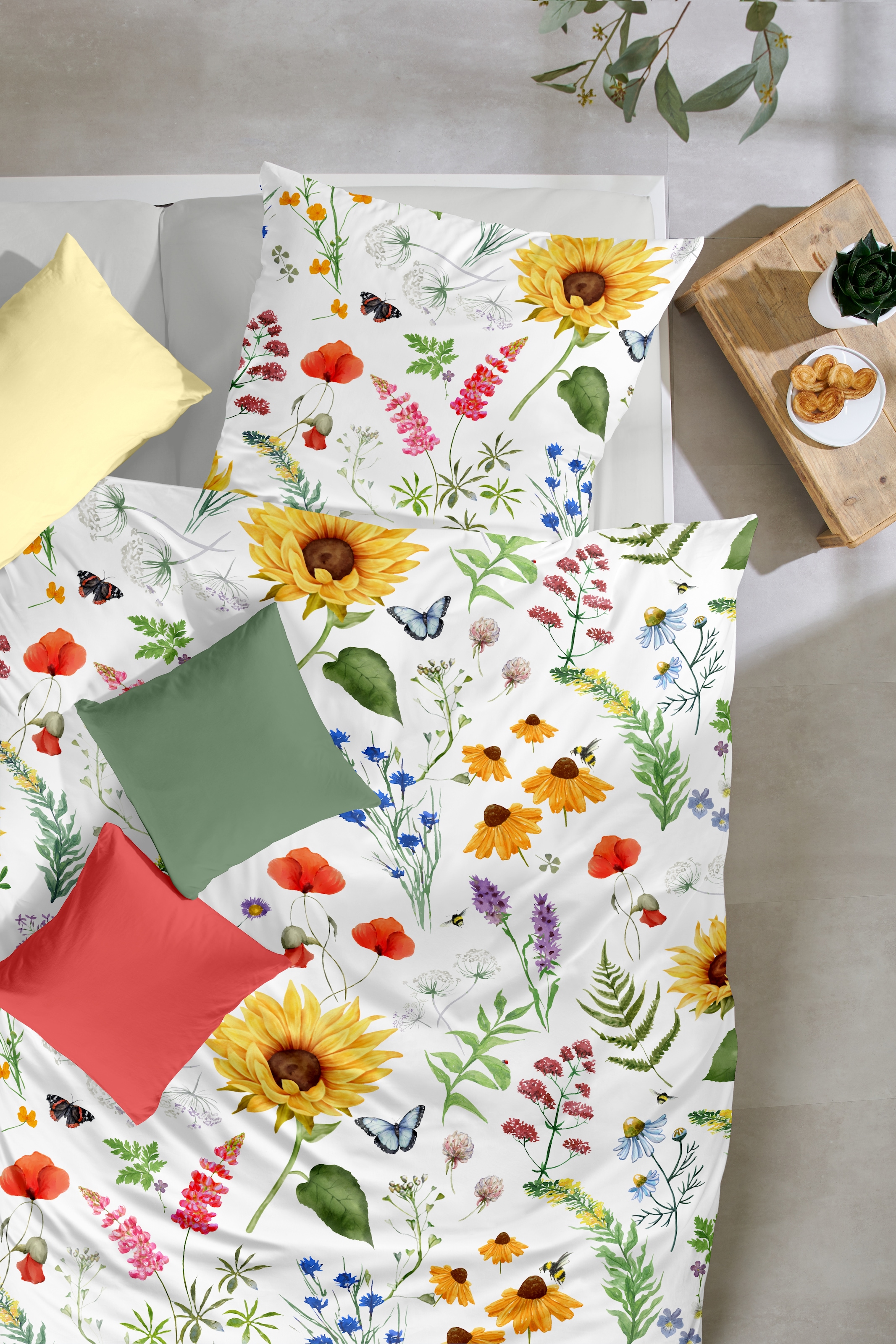 Primera Bettwäsche »Renforce-Bettwäsche Flowerbee« 2
