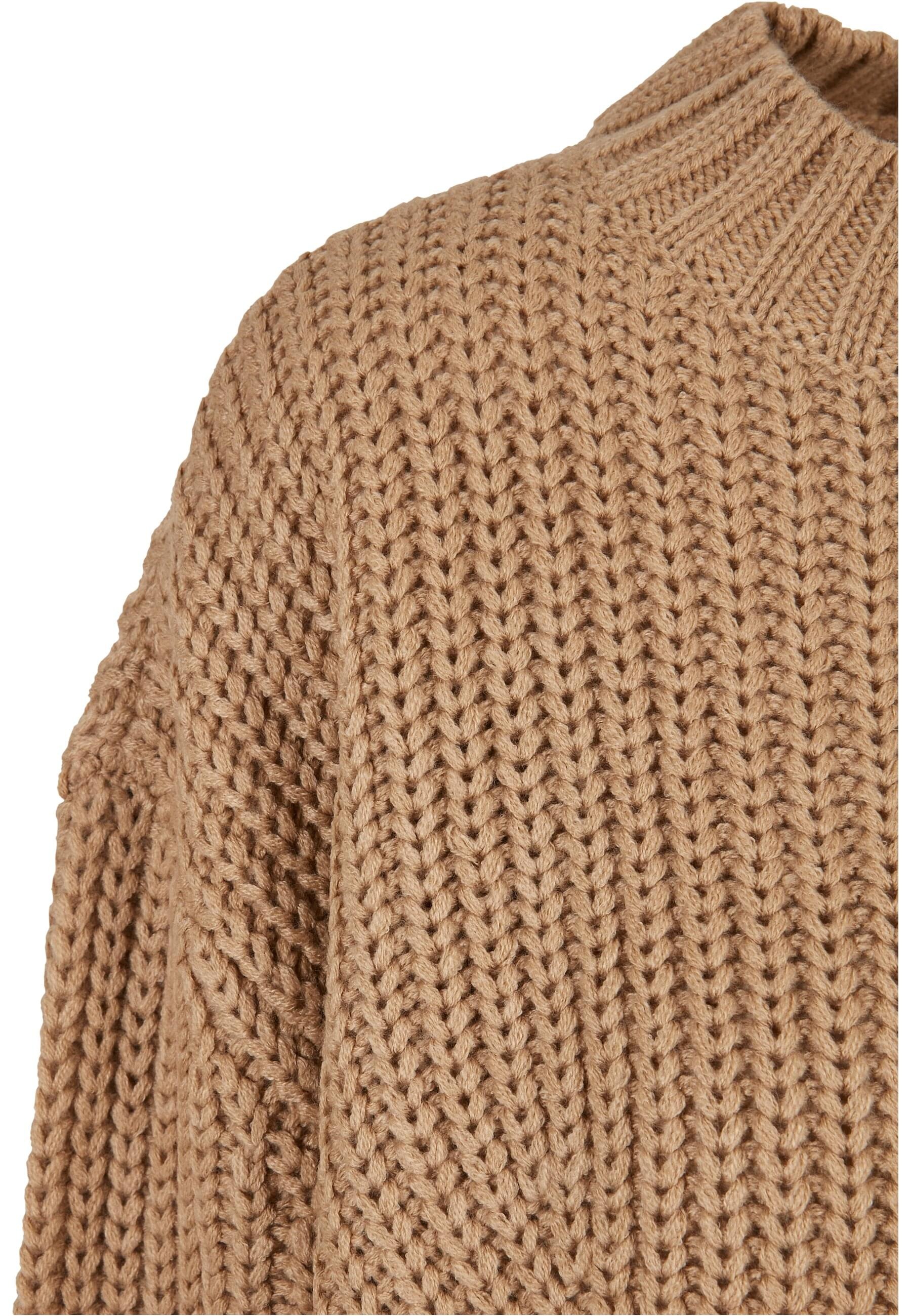 URBAN CLASSICS Rundhalspullover »Urban Classics Damen Ladies Wide Oversize Sweater«, (1 tlg.)
