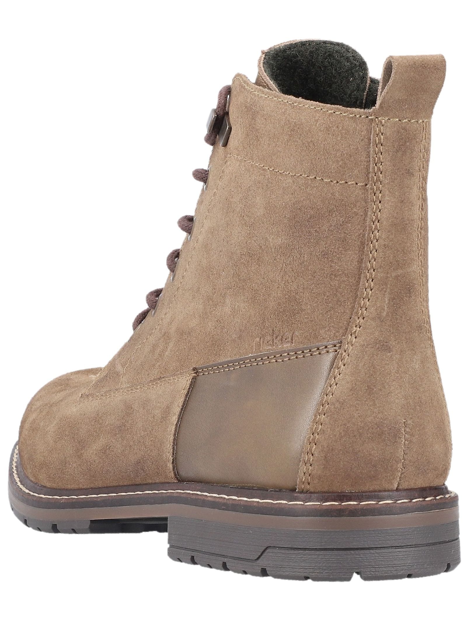 Rieker Schnürstiefelette »Rieker Stiefelette Leder/Textil«