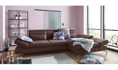 sit&more Ecksofa, Fußhöhe 15 cm, inklusive Sitztiefen-, Armteil- und Kopfteilverstellung kaufen sit&more Ecksofa, Fußhöhe 15 cm, inklusive Sitztiefen-, Armteil- und Kopfteilverstellung kaufen
