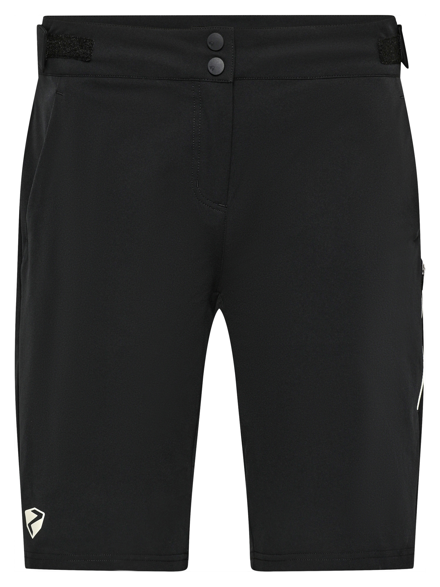 Ziener Radhose "NILSA-Z" elastisches Material, verstellbarter Bund, eingehängte Innenhose