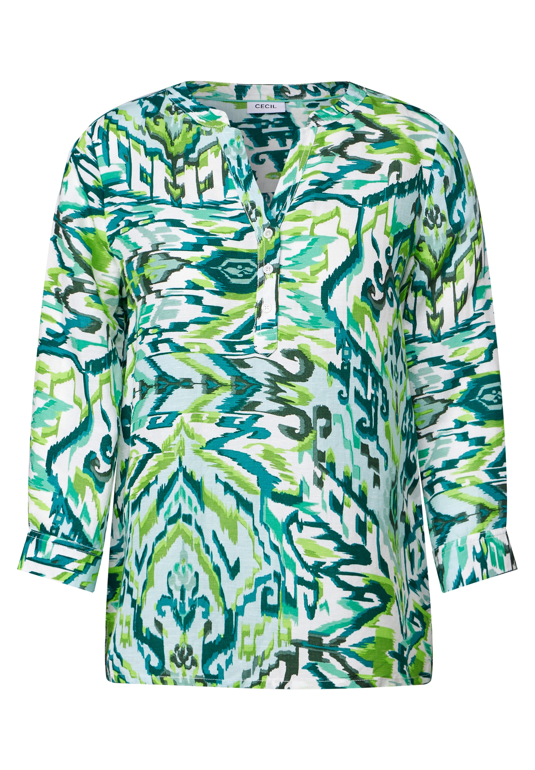 Cecil Druckbluse, mit grafischem Muster