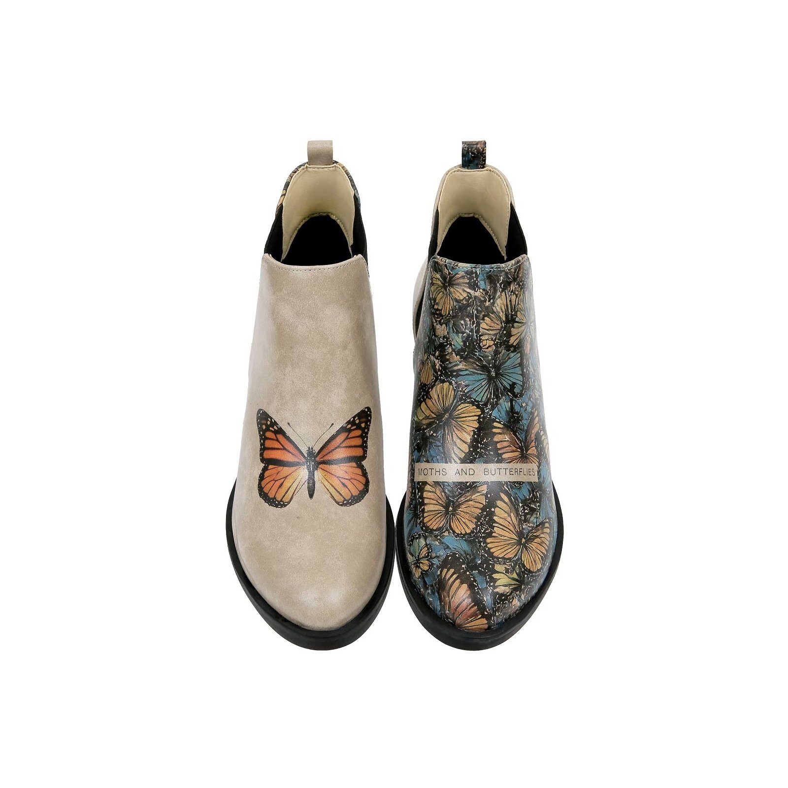 DOGO Stiefelette »Eve Chelsea Boot Moths And Butterflies Damen Stiefeletten«  Handgefertigt