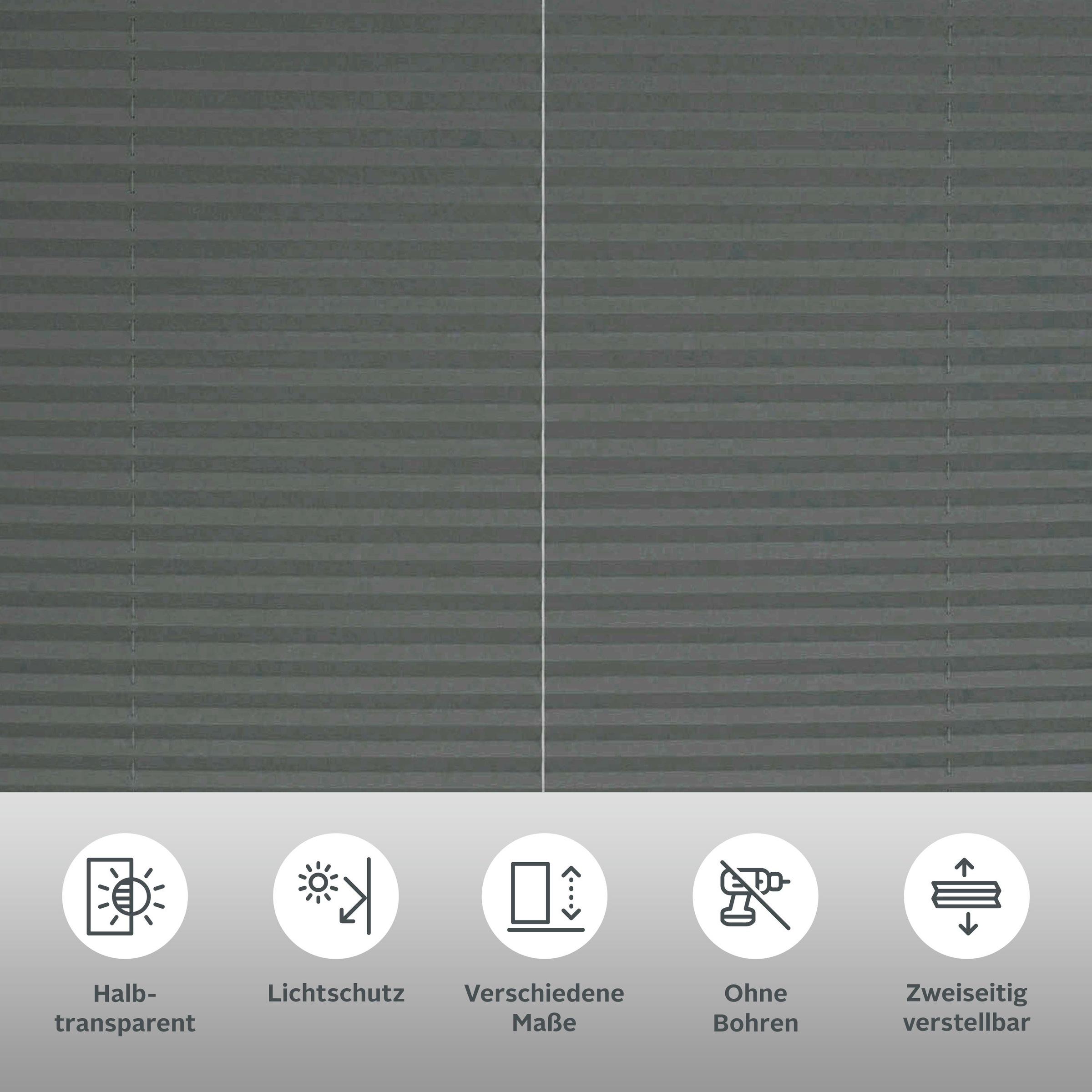 Thumbnail - OTTO home "DAHRA - in Crush-Optik" Lichtschutz ohne Bohren verspannt Fixmaß, Bestseller mit über 5500 4,5-Sterne-Bewertu...